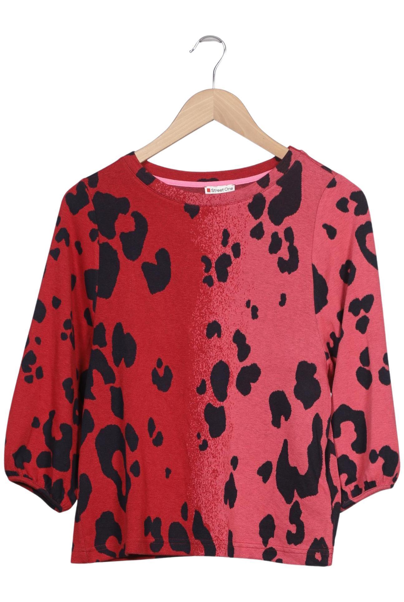 

Street One Damen Sweatshirt, rot, Gr. 34