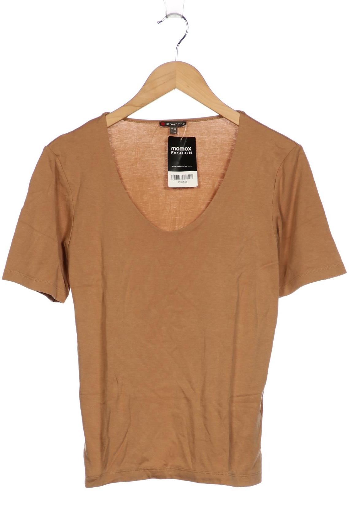 

Street One Damen T-Shirt, braun, Gr. 40