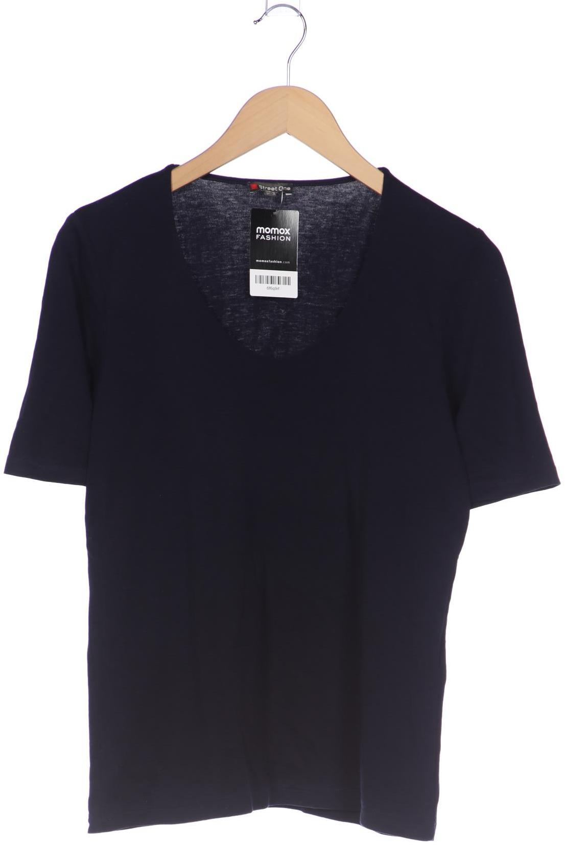 

Street One Damen T-Shirt, marineblau, Gr. 42