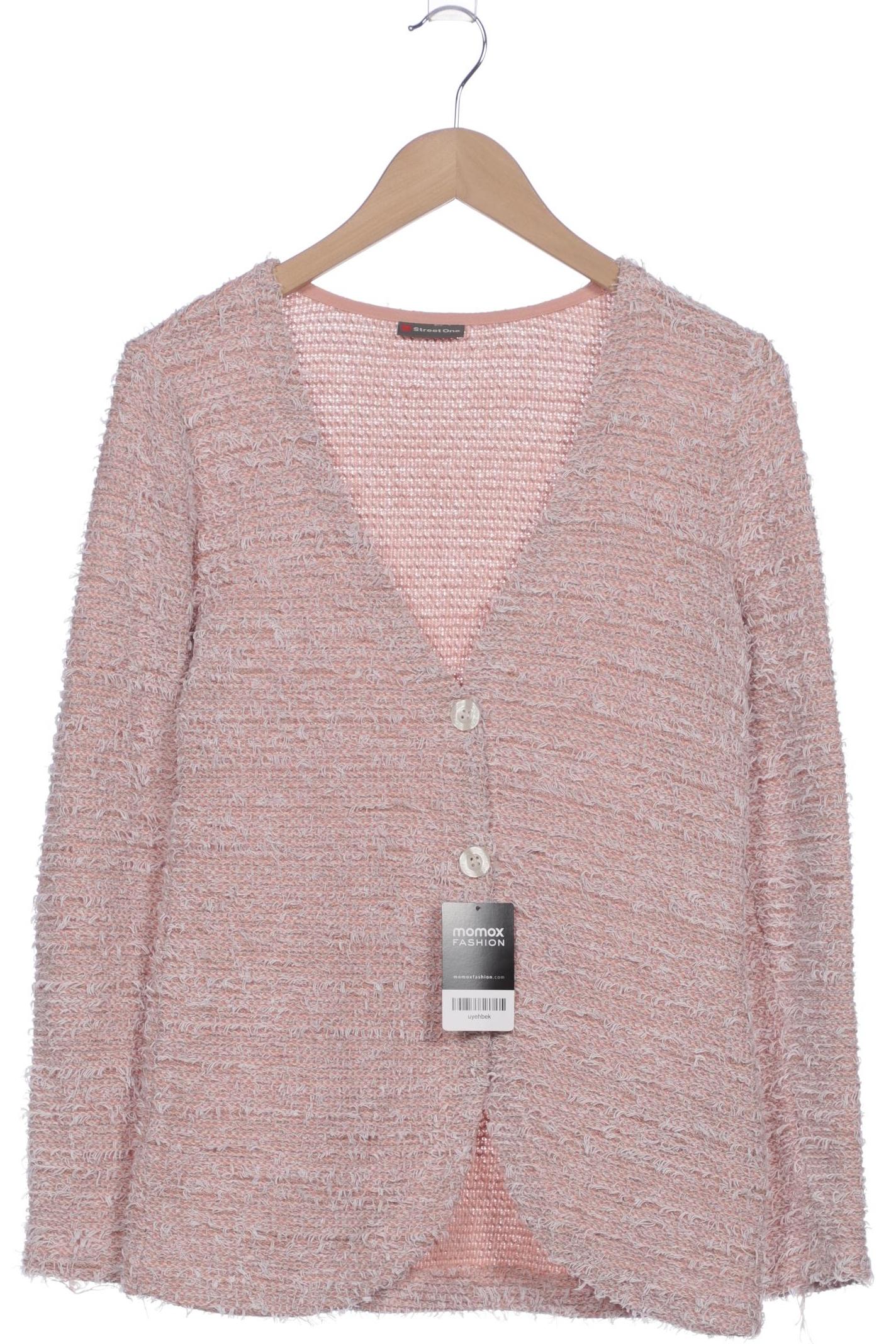 

Street One Damen Strickjacke, pink, Gr. 36