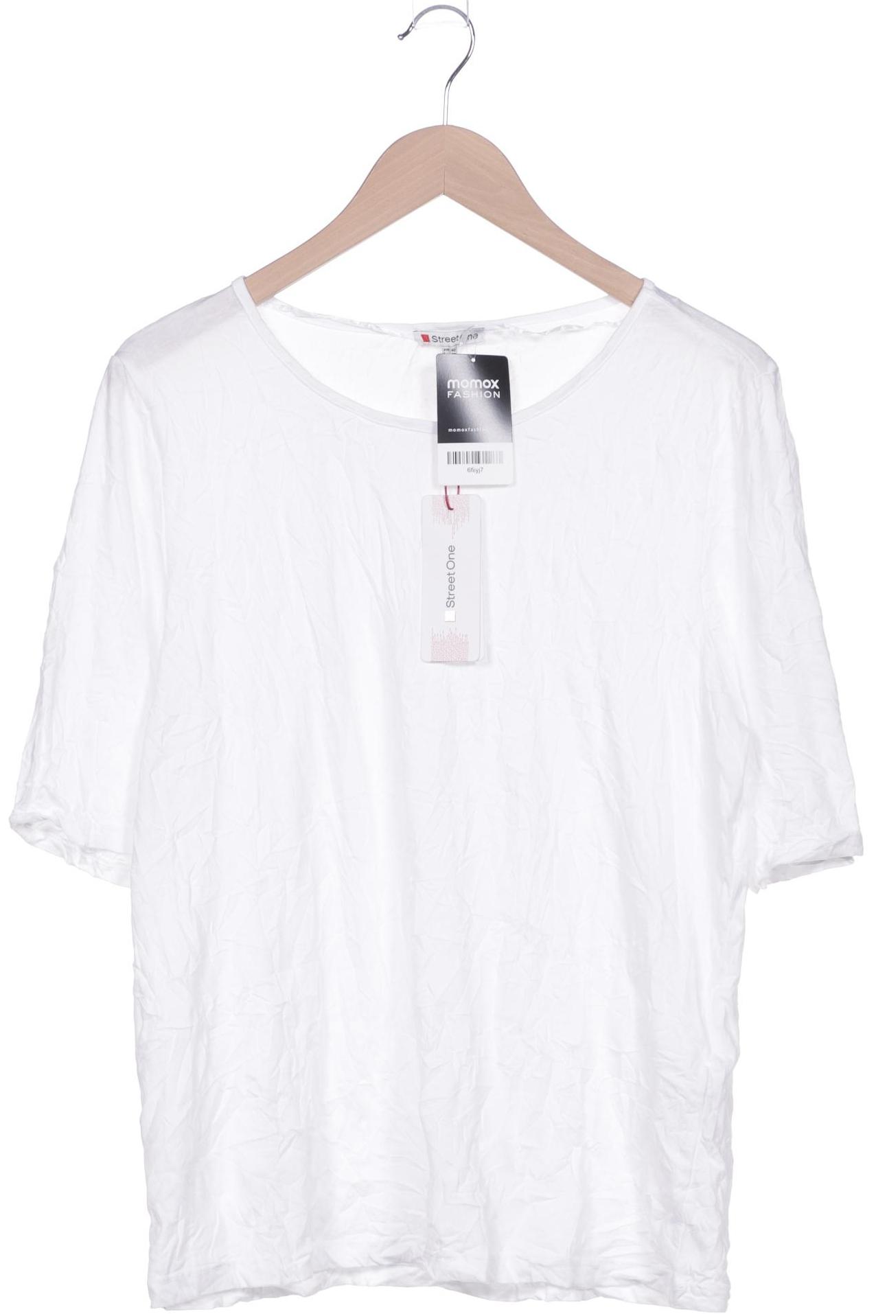 

Street One Damen T-Shirt, weiß, Gr. 42