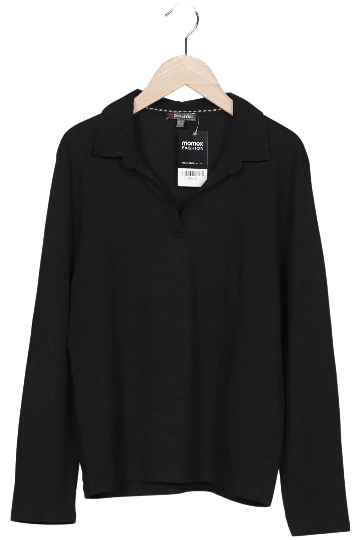 

Street One Damen Poloshirt, schwarz, Gr. 42