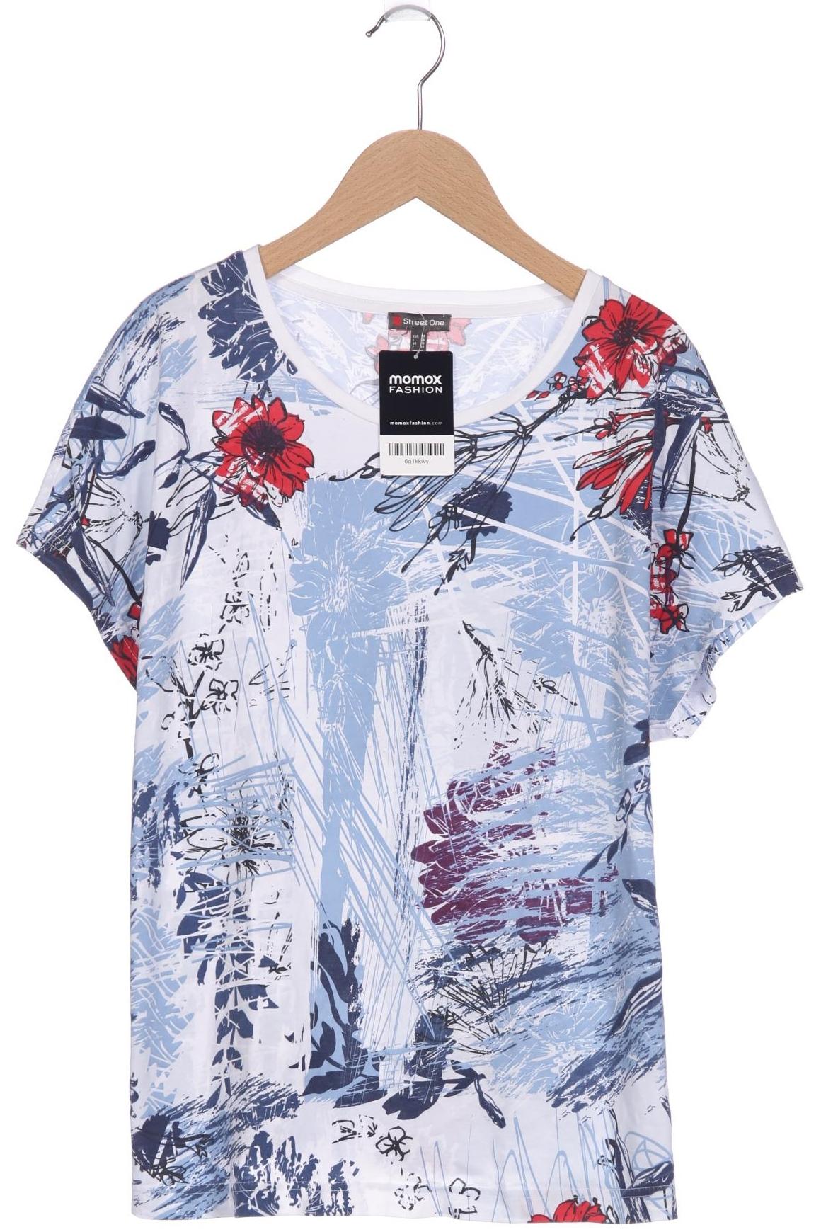 

Street One Damen T-Shirt, weiß, Gr. 42