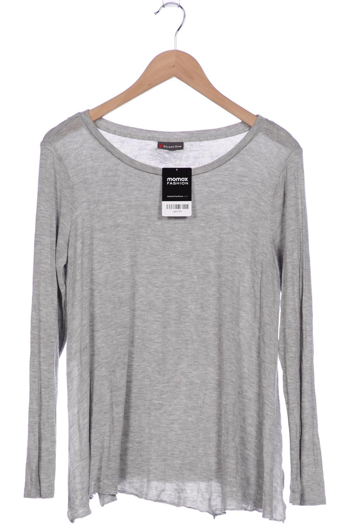 

Street One Damen Langarmshirt, grau, Gr. 38