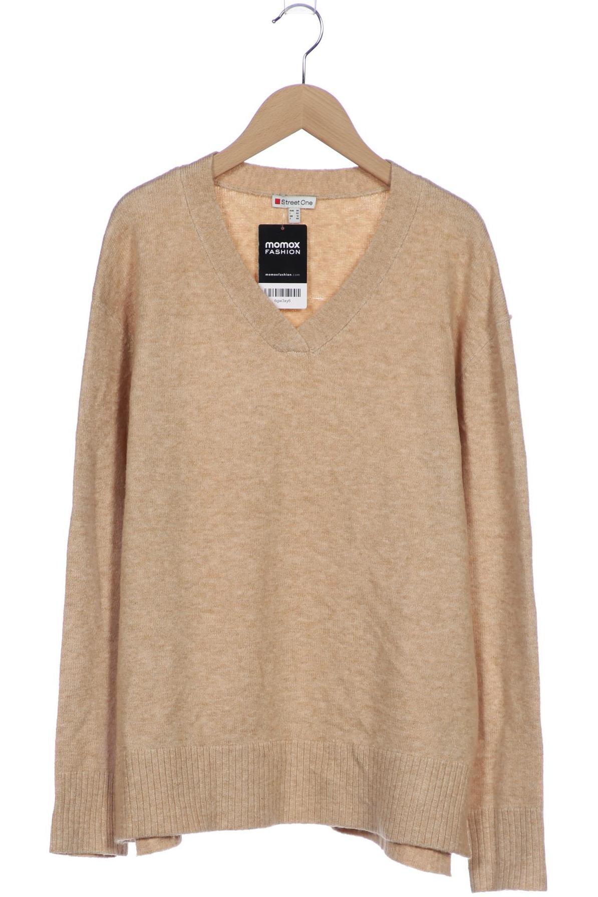 

Street One Damen Pullover, beige, Gr. 38