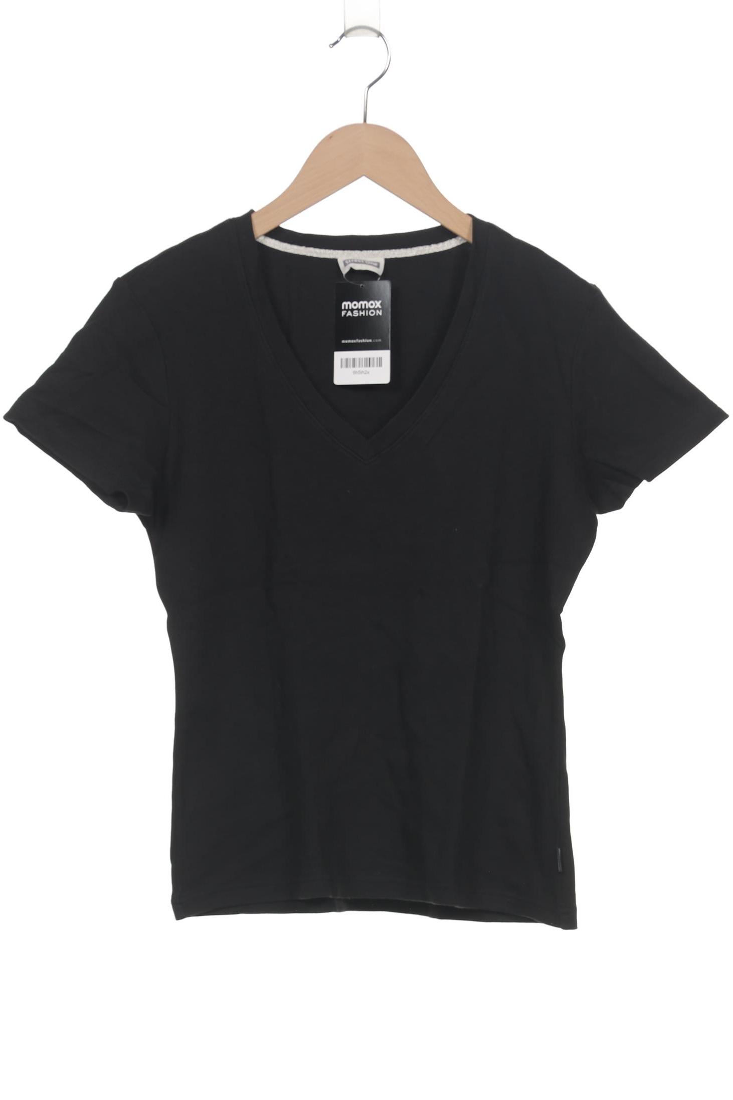 

Street One Damen T-Shirt, schwarz, Gr. 42