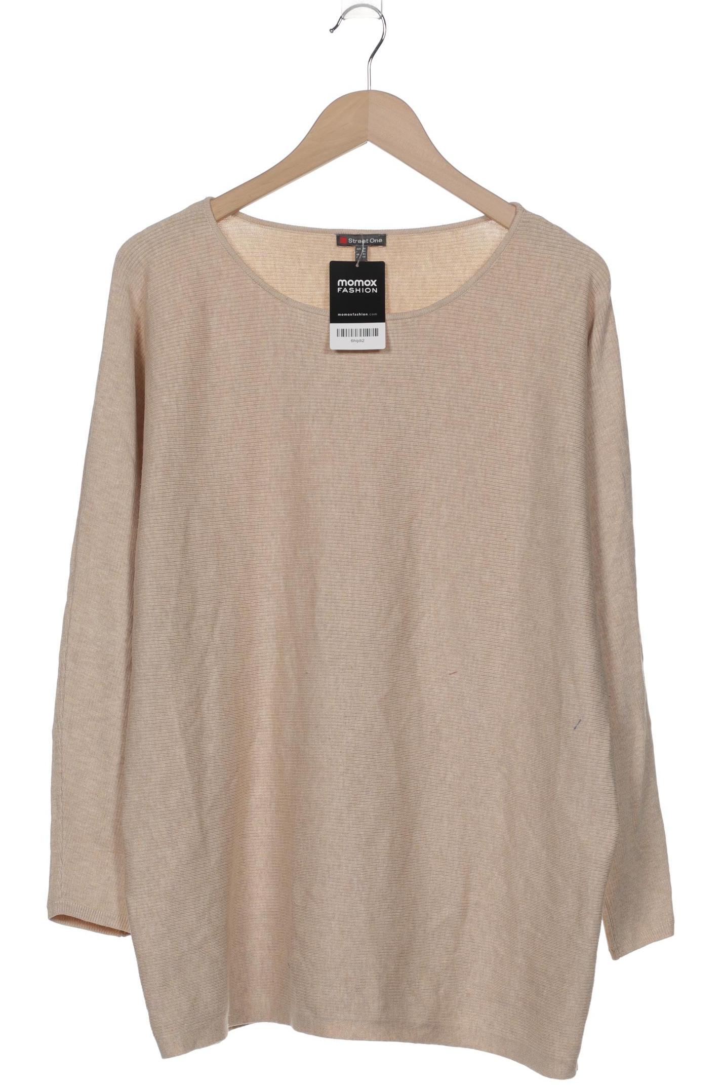 

Street One Damen Pullover, beige, Gr. 46