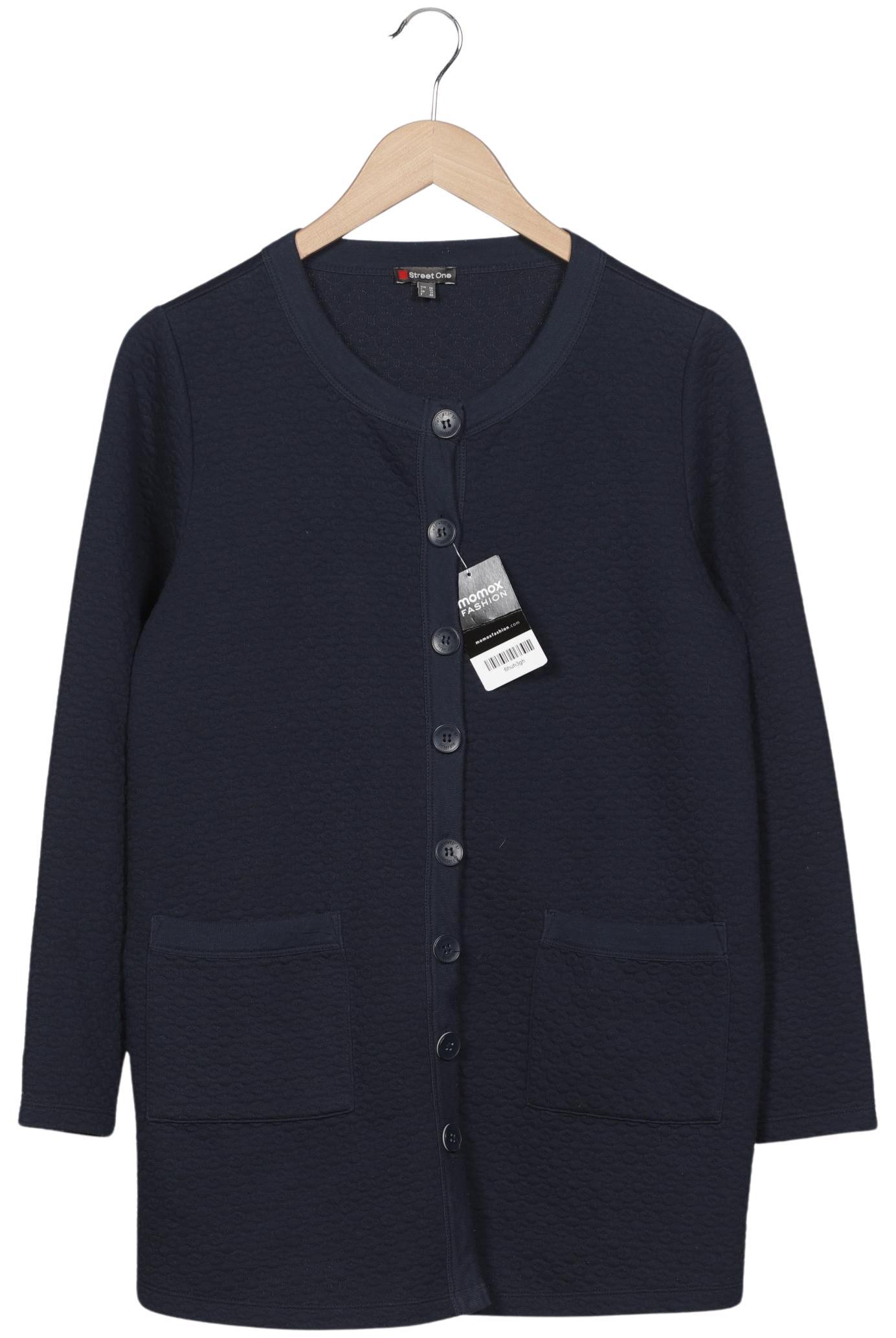 

Street One Damen Strickjacke, marineblau, Gr. 38