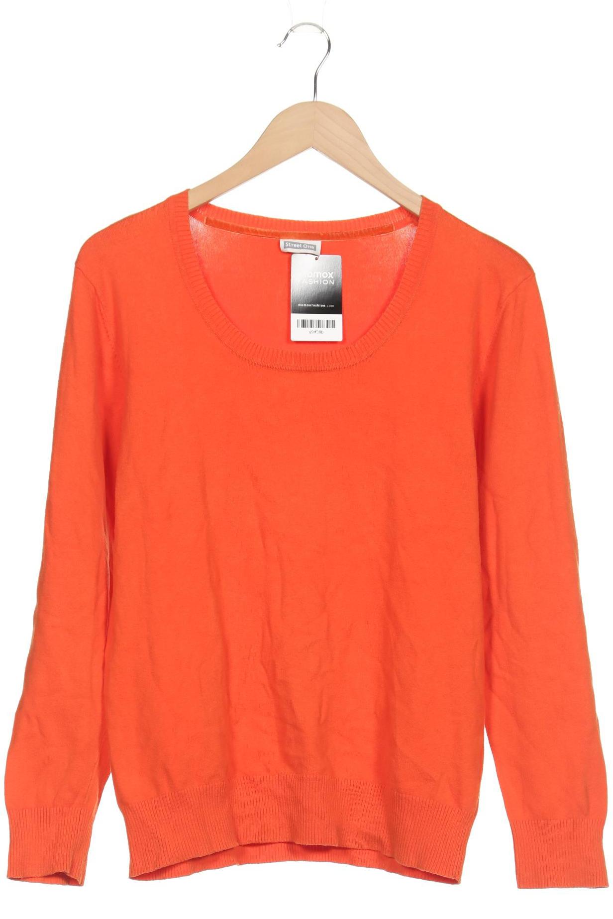 

Street One Damen Pullover, orange, Gr. 44