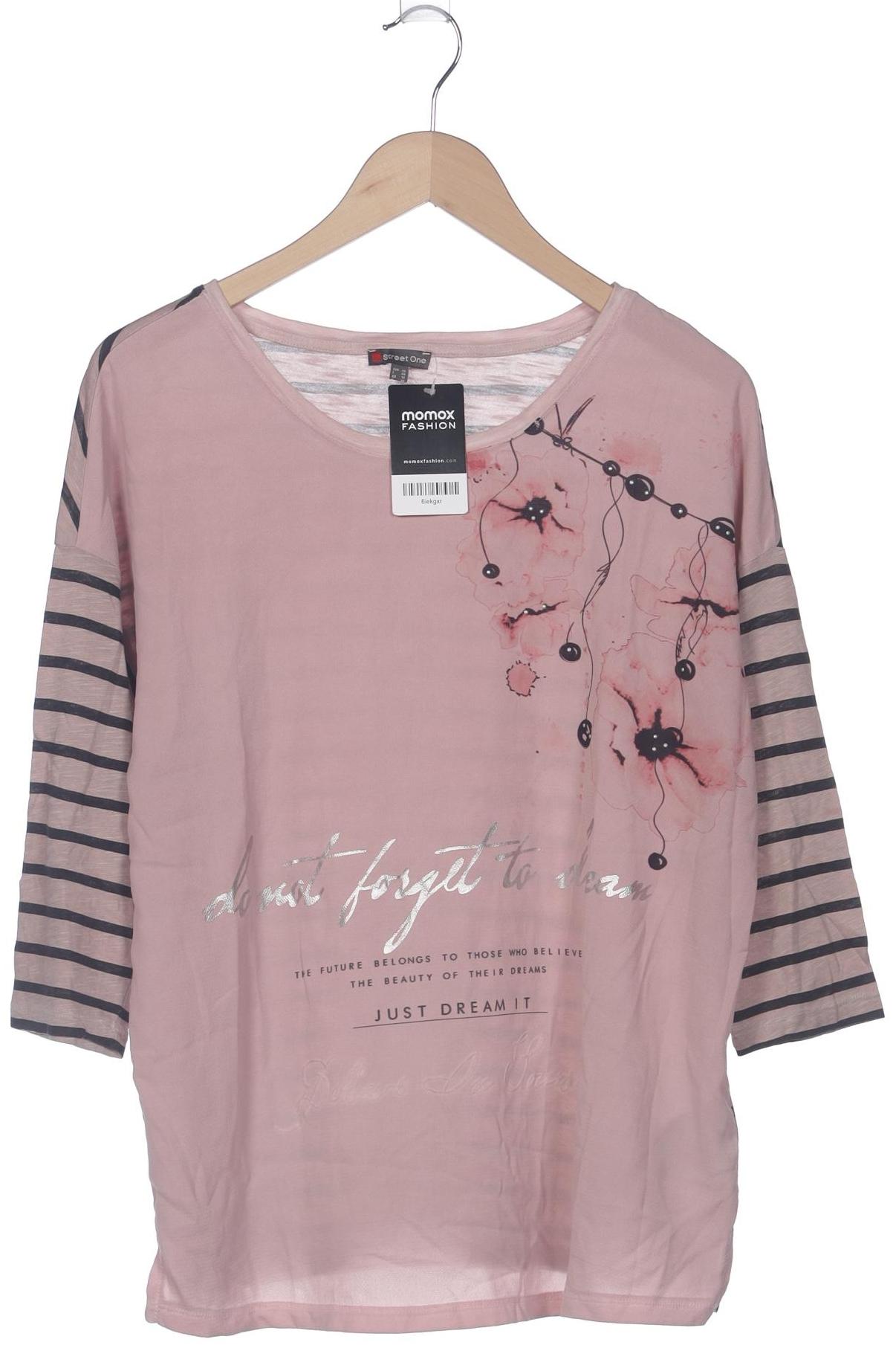 

Street One Damen Langarmshirt, pink, Gr. 40