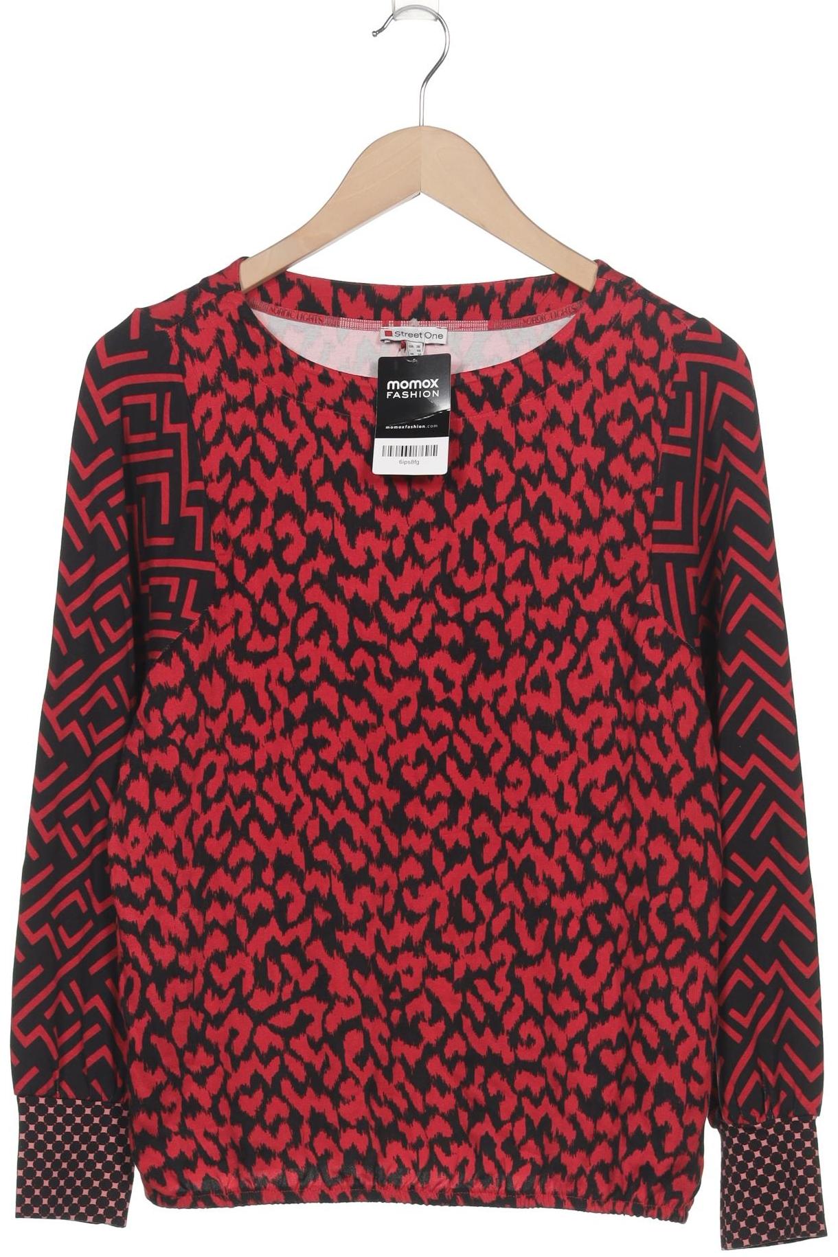 

Street One Damen Langarmshirt, rot, Gr. 36