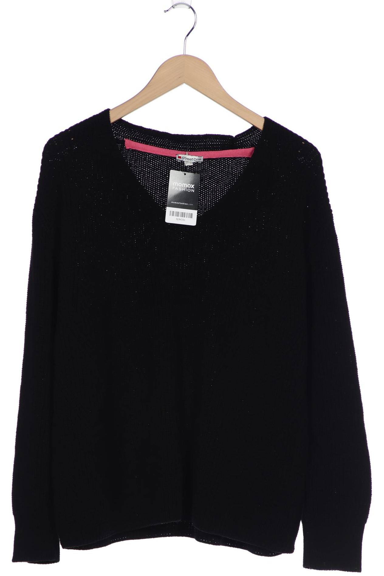 

Street One Damen Pullover, schwarz