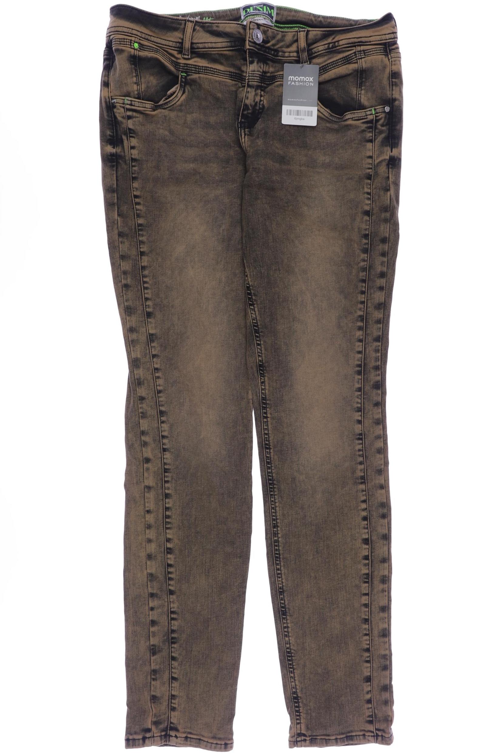 

Street One Damen Jeans, braun, Gr. 30