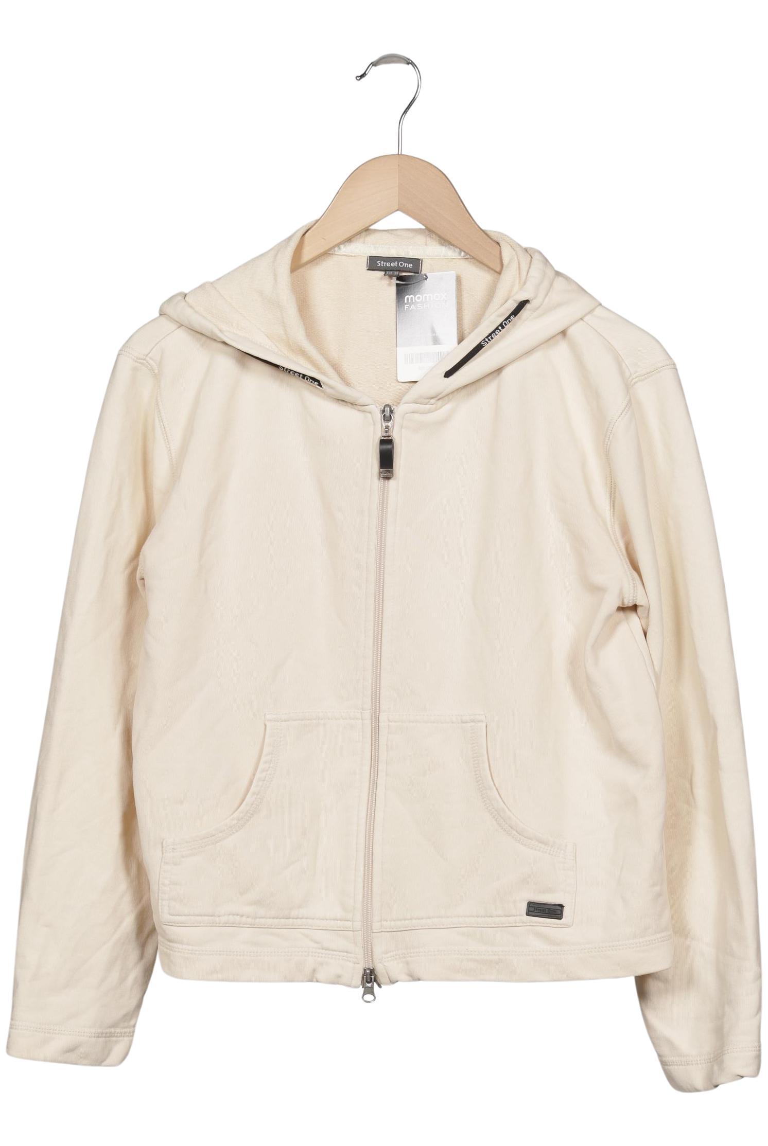 

Street One Damen Kapuzenpullover, beige, Gr. 38