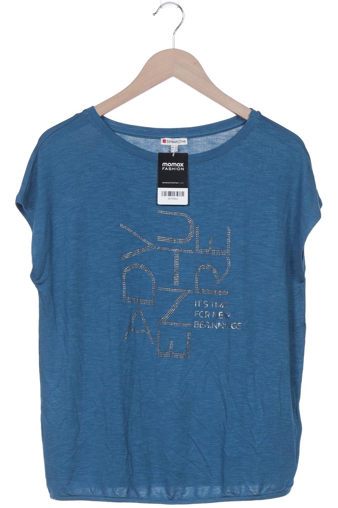 Thumbnail - Street One Damen T-Shirt, blau, Gr. 38