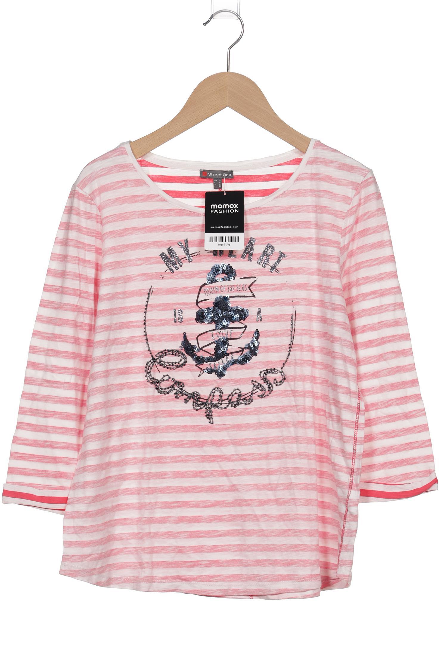 

Street One Damen Langarmshirt, rot, Gr. 38