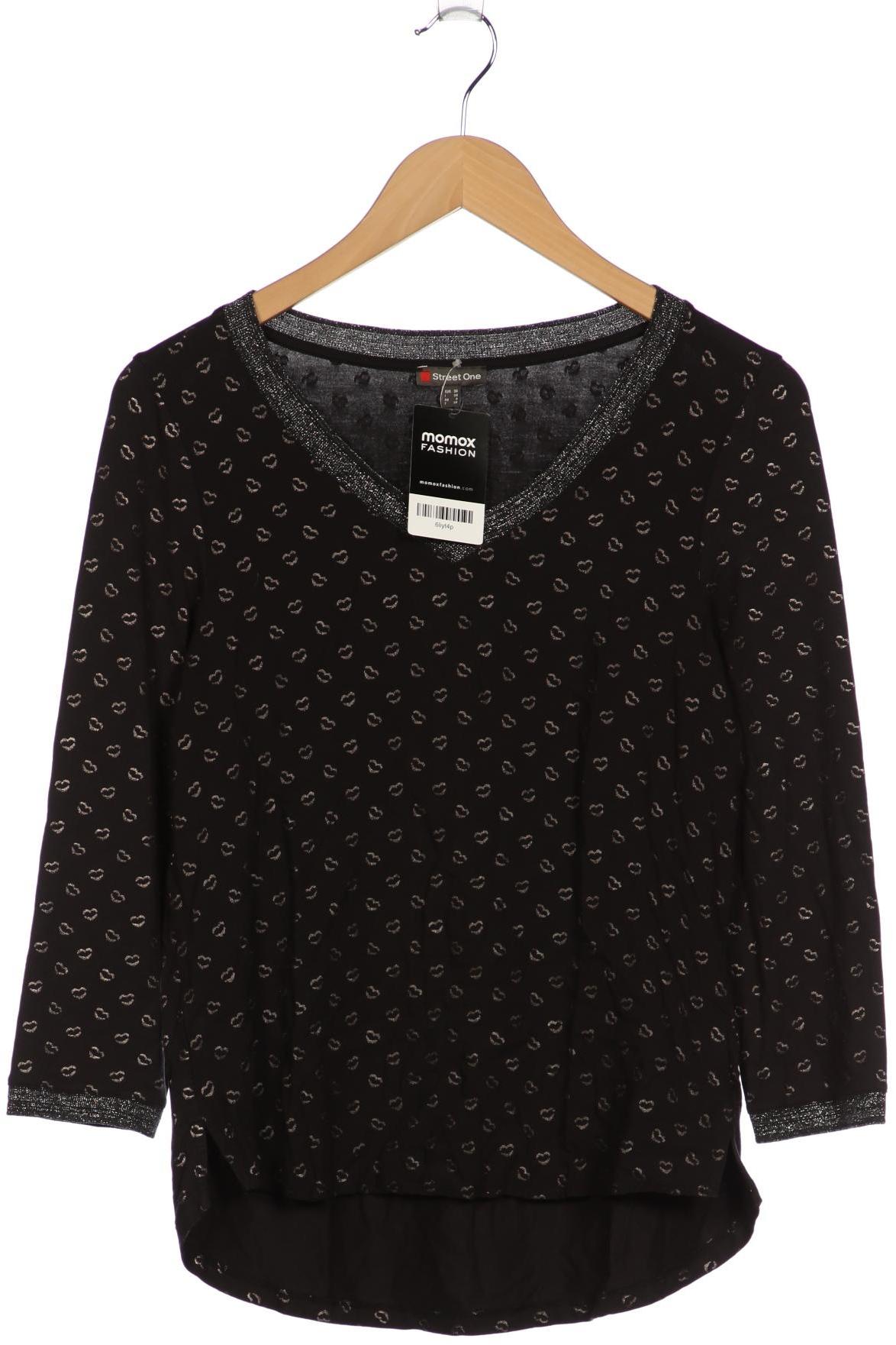 

Street One Damen Langarmshirt, marineblau, Gr. 34