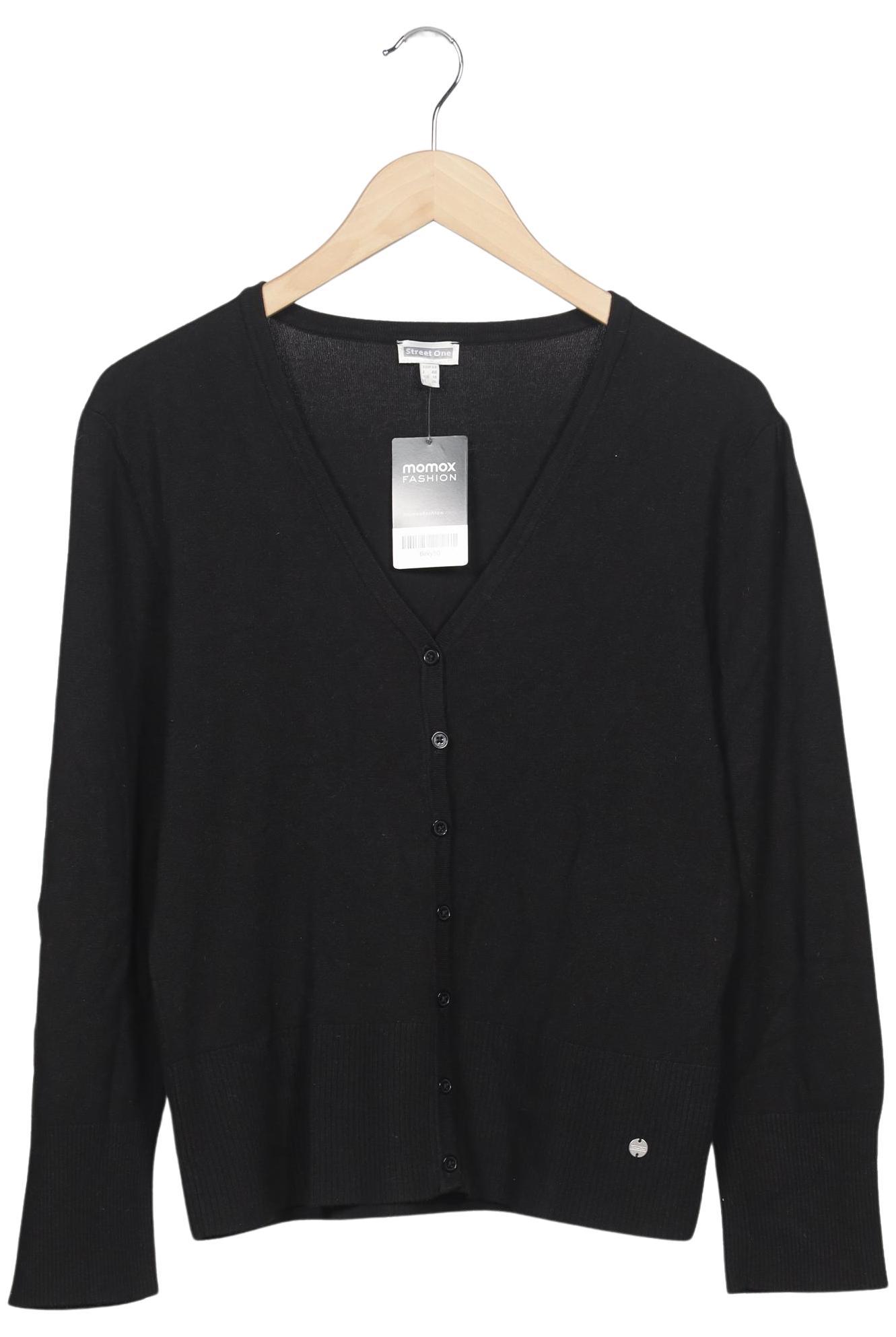 

Street One Damen Strickjacke, schwarz, Gr. 44