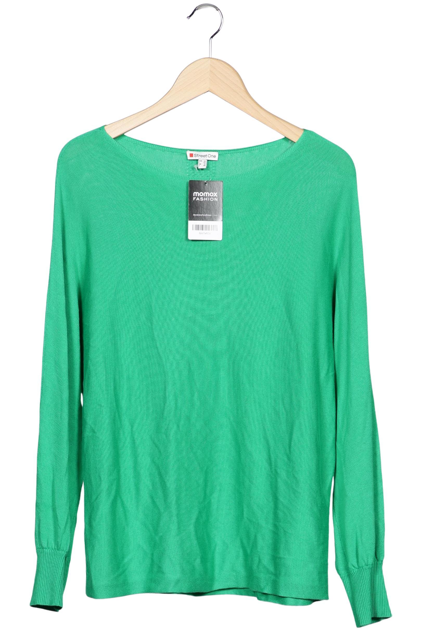 

Street One Damen Pullover, grün, Gr. 38