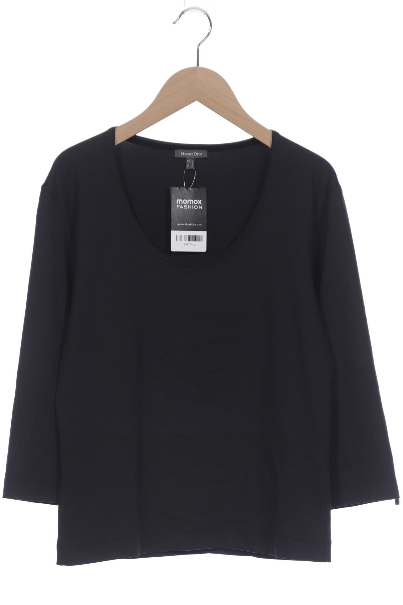 

Street One Damen Langarmshirt, schwarz, Gr. 42