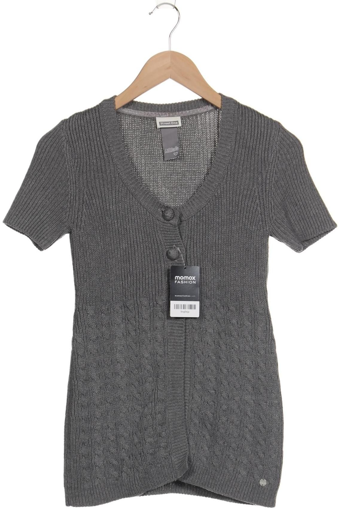 

Street One Damen Strickjacke, grau, Gr. 36