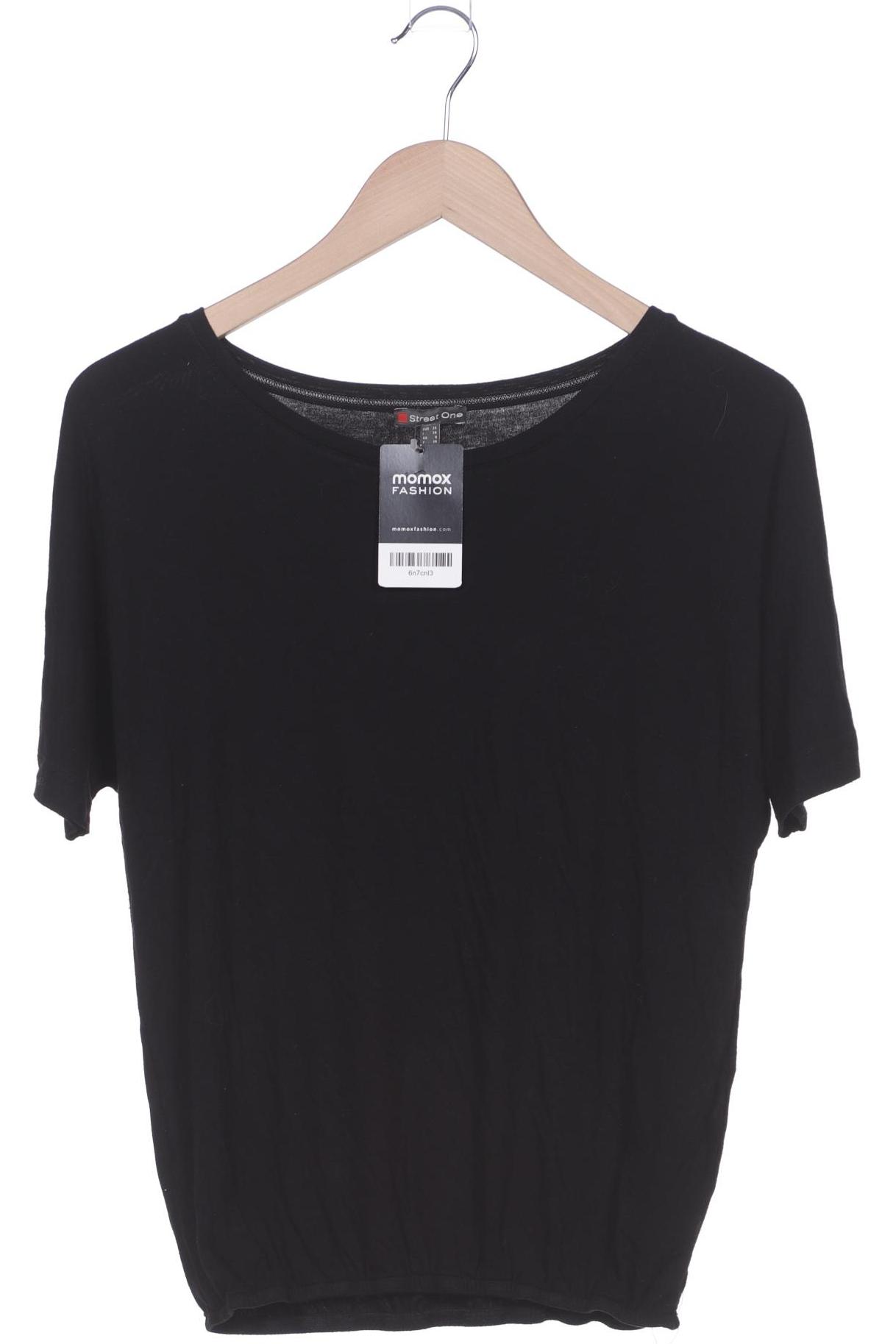 

Street One Damen T-Shirt, schwarz