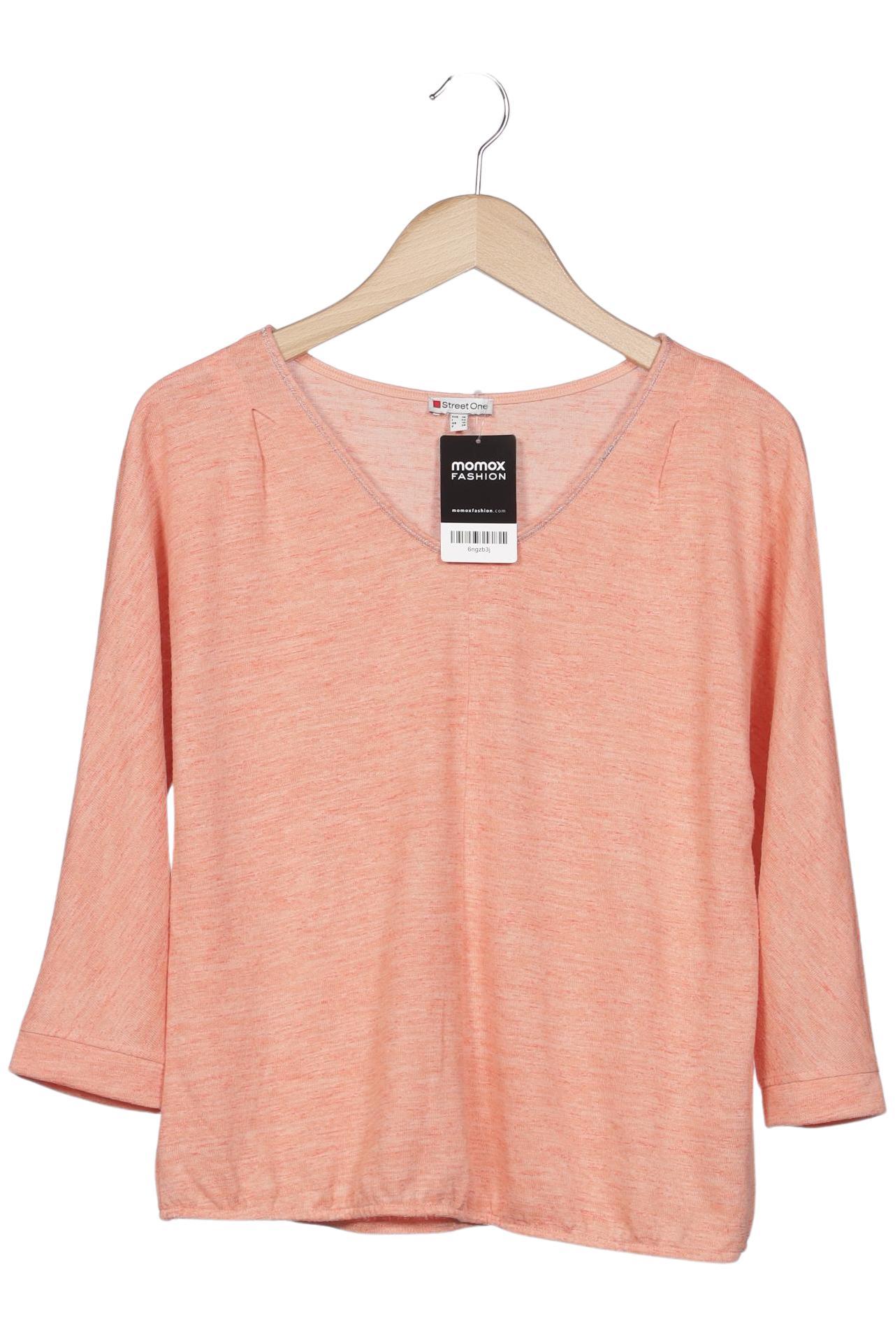 

Street One Damen Langarmshirt, pink, Gr. 36