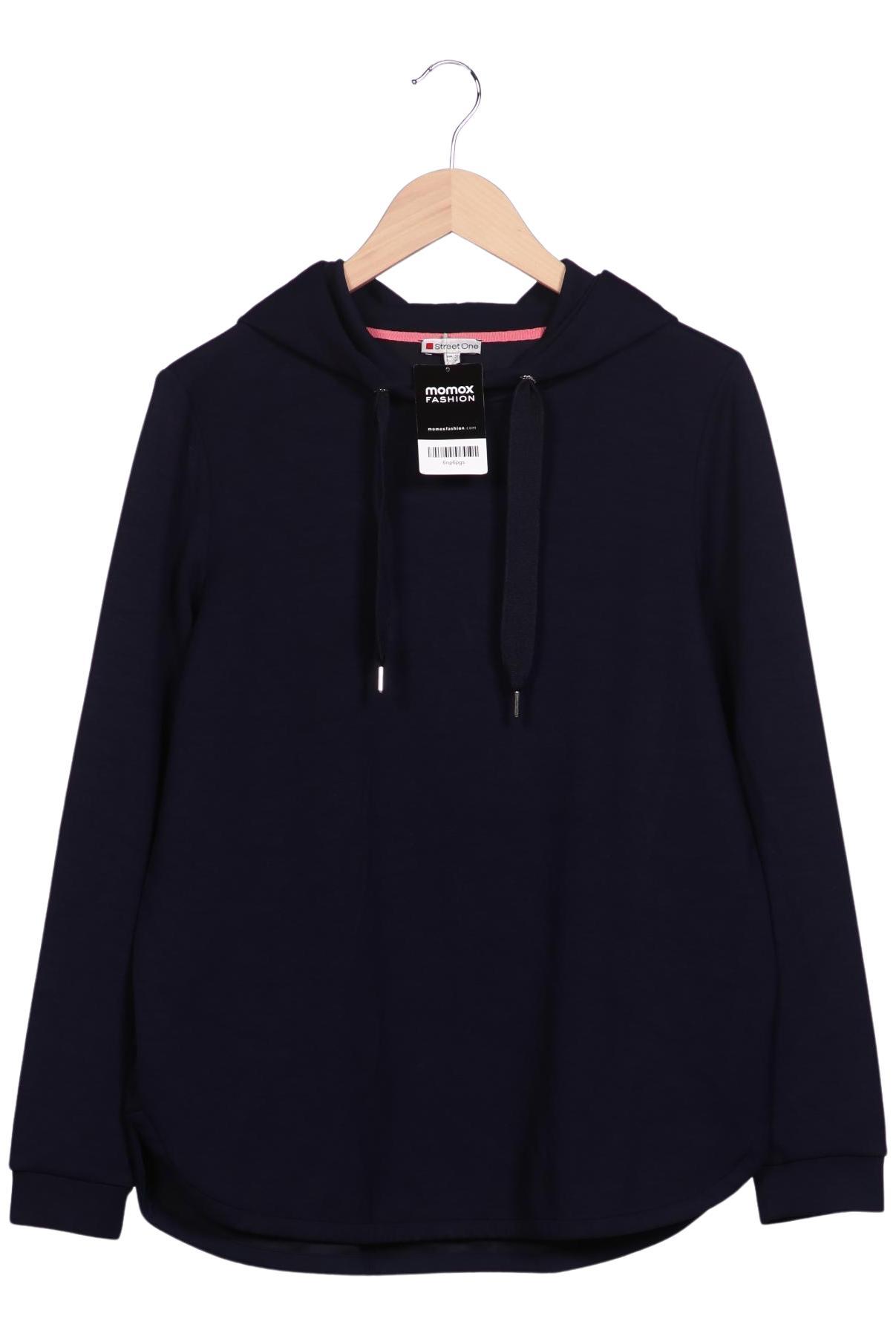 

Street One Damen Kapuzenpullover, marineblau, Gr. 40