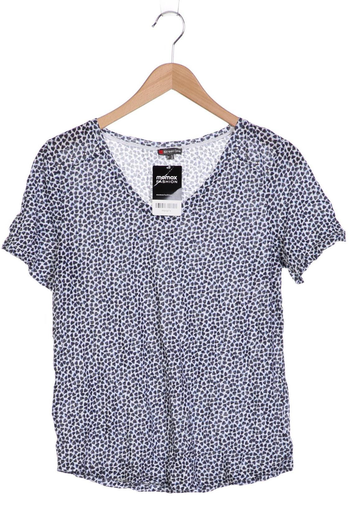 

Street One Damen T-Shirt, marineblau, Gr. 38