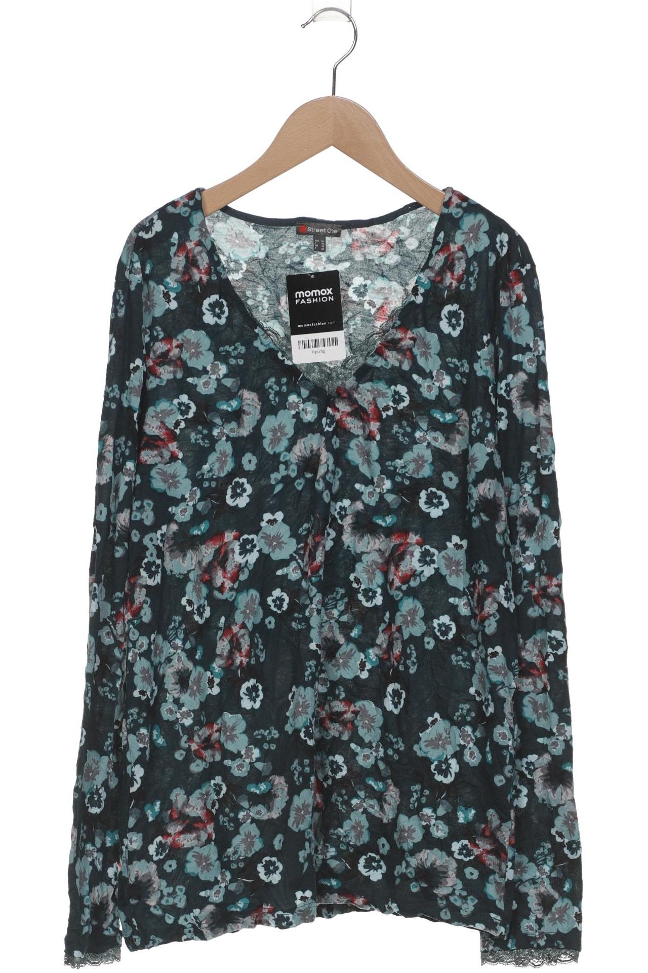 

Street One Damen Langarmshirt, türkis, Gr. 42