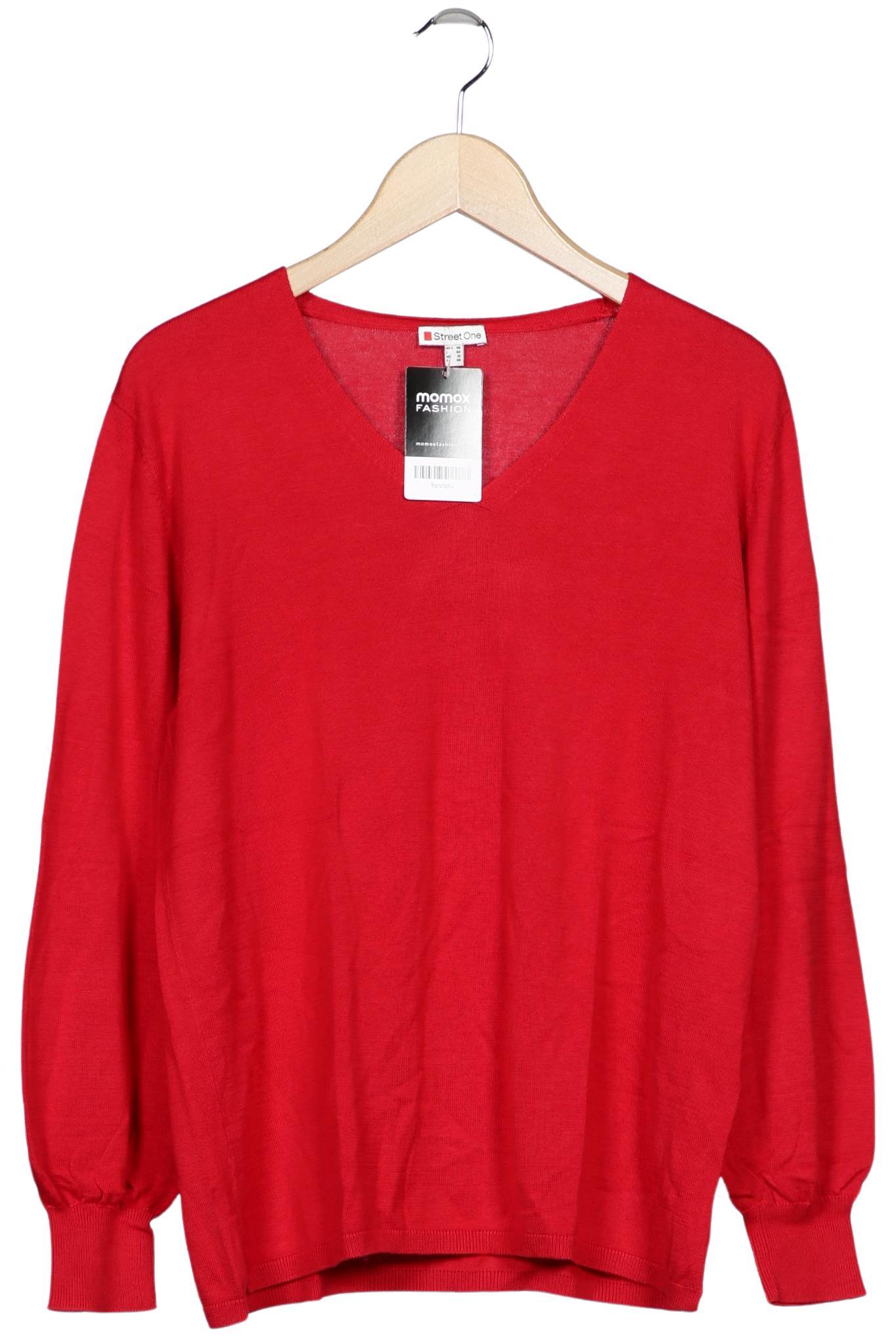 

Street One Damen Pullover, rot, Gr. 38