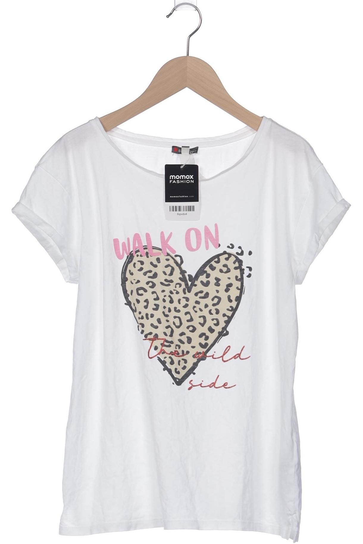 

Street One Damen T-Shirt, weiß, Gr. 38