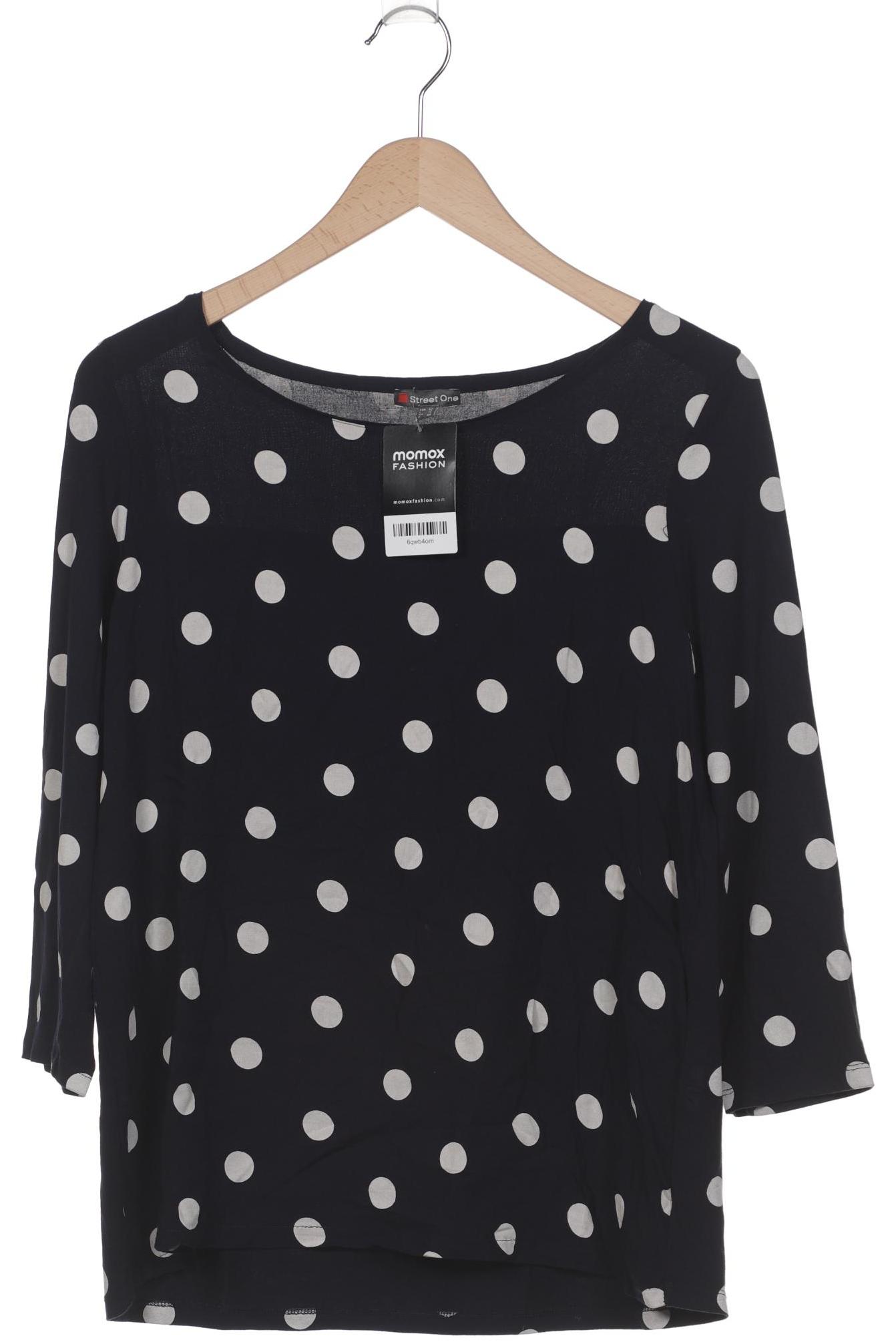 

Street One Damen Langarmshirt, marineblau, Gr. 42