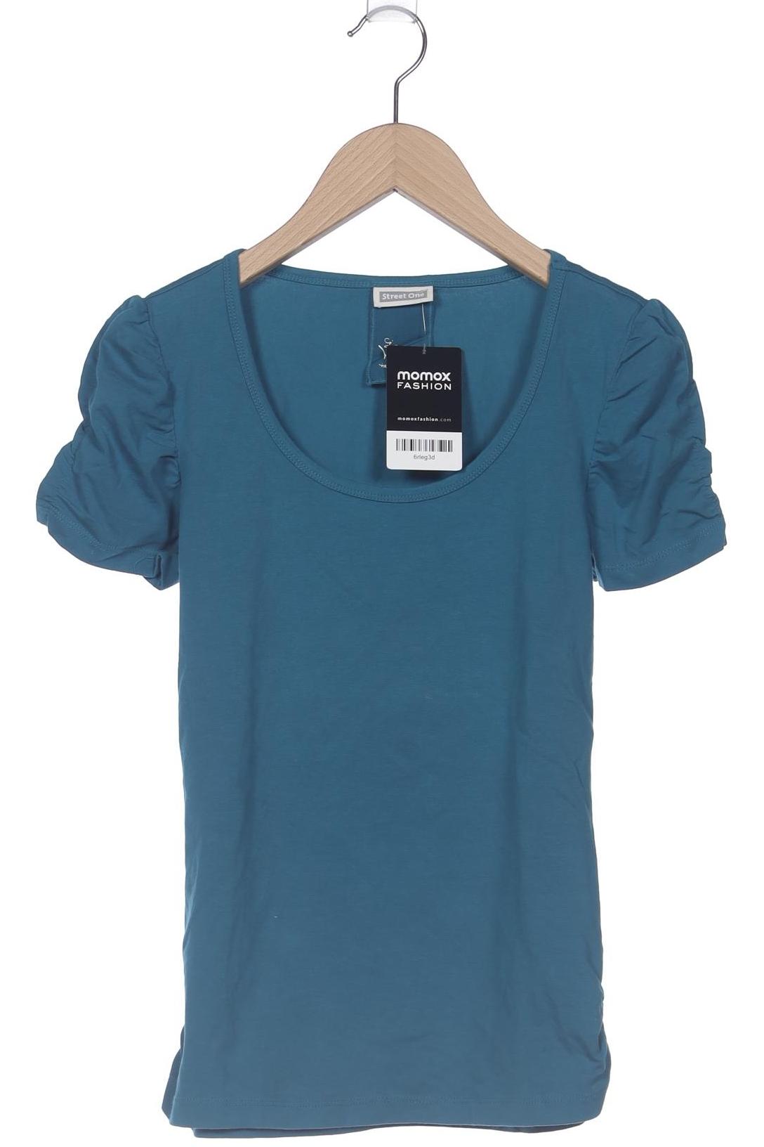 

Street One Damen T-Shirt, blau, Gr. 36