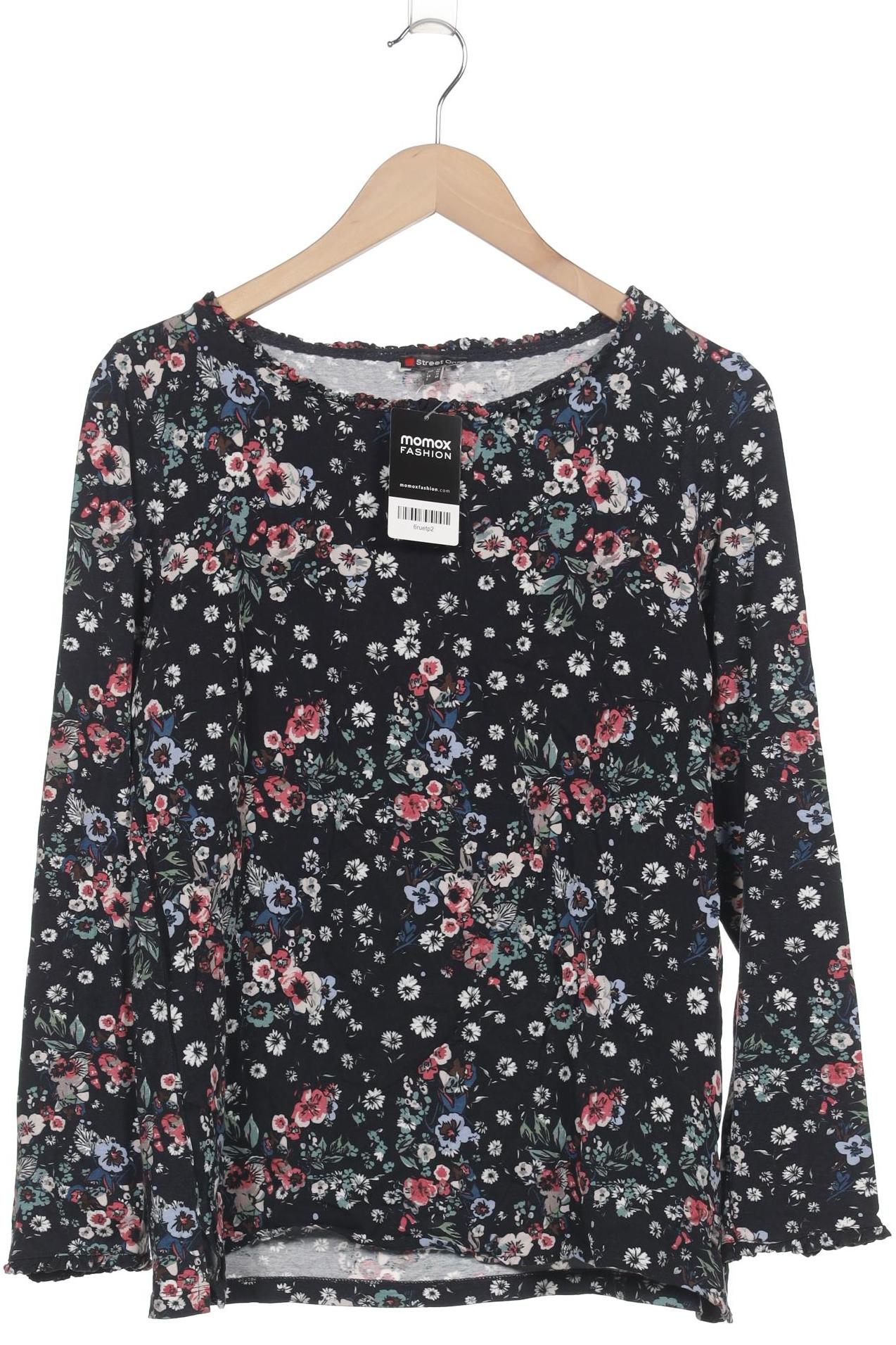 

Street One Damen Langarmshirt, schwarz, Gr. 42