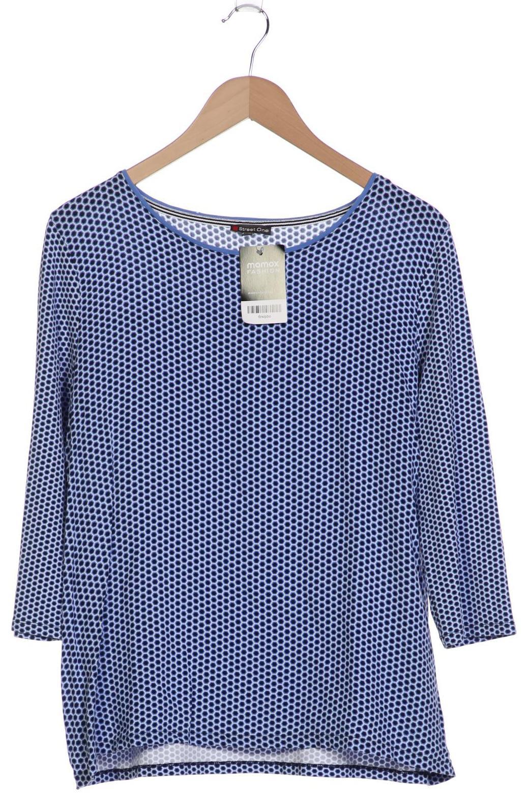 

Street One Damen Langarmshirt, blau, Gr. 44