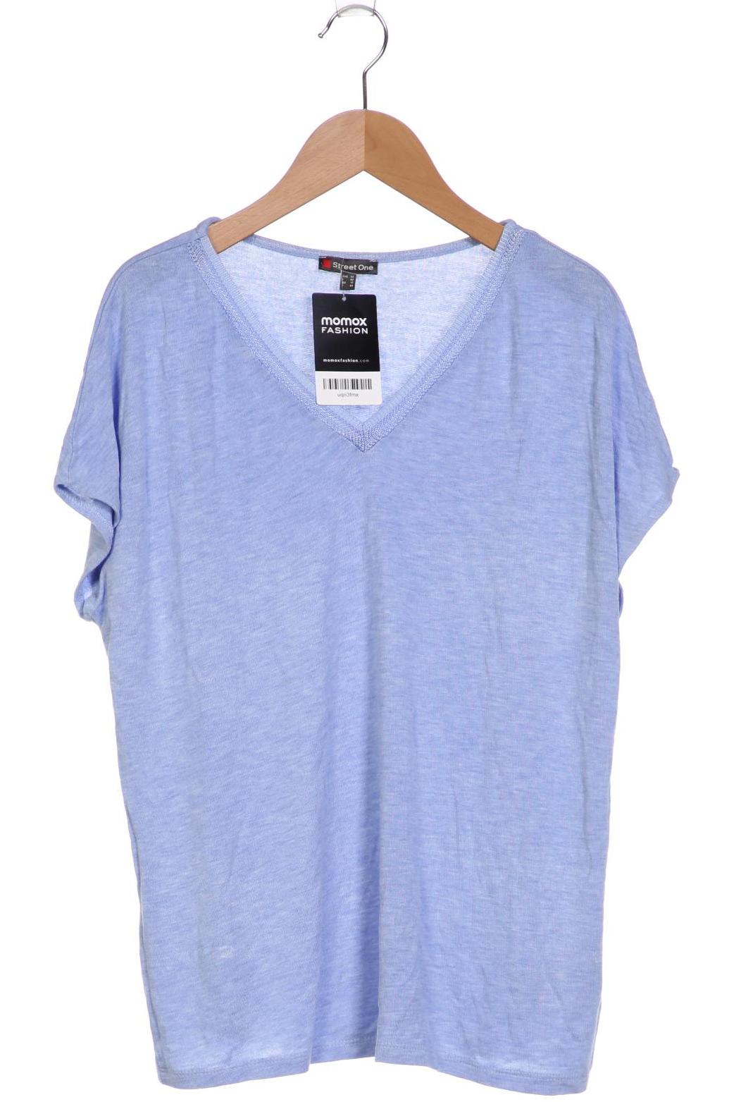 

Street One Damen T-Shirt, blau, Gr. 38