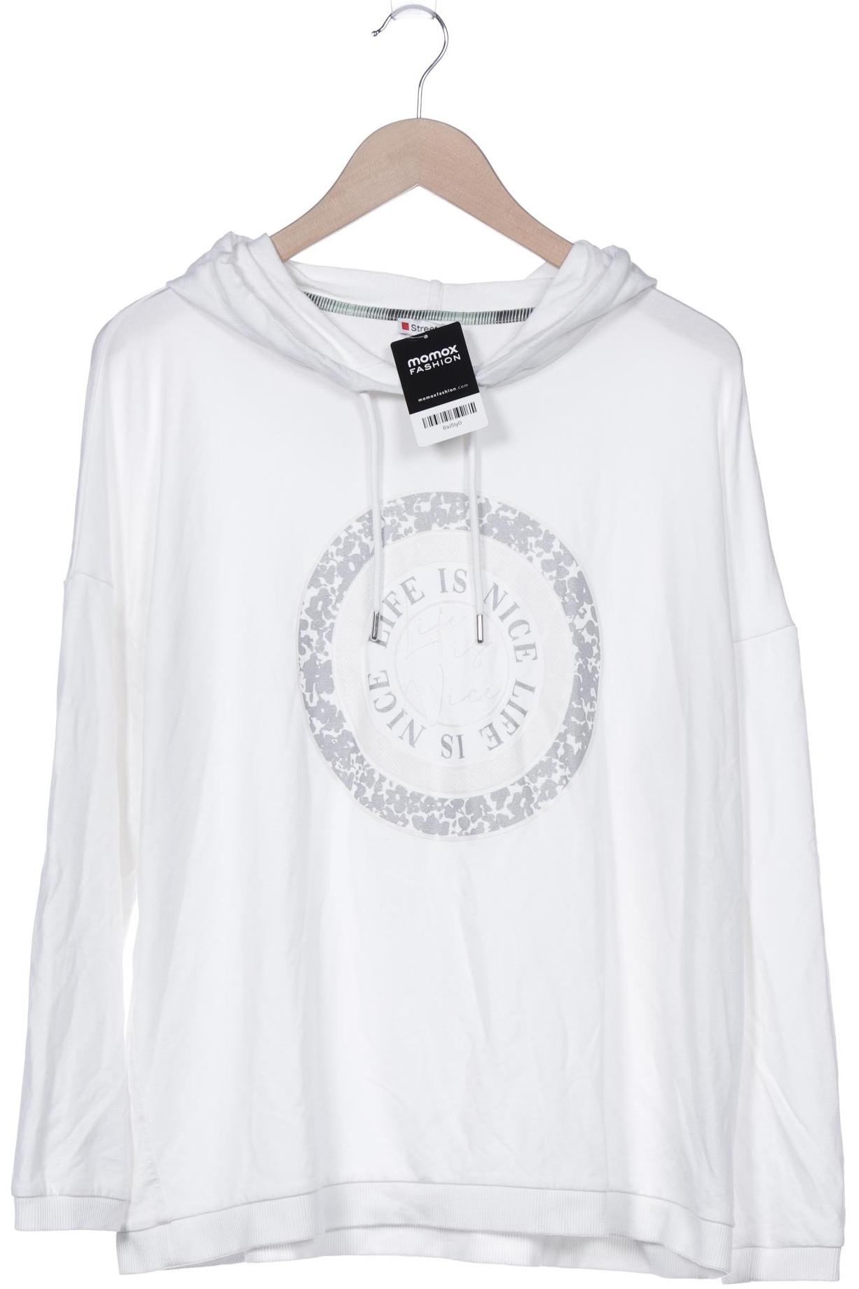 

Street One Damen Langarmshirt, weiß, Gr. 44