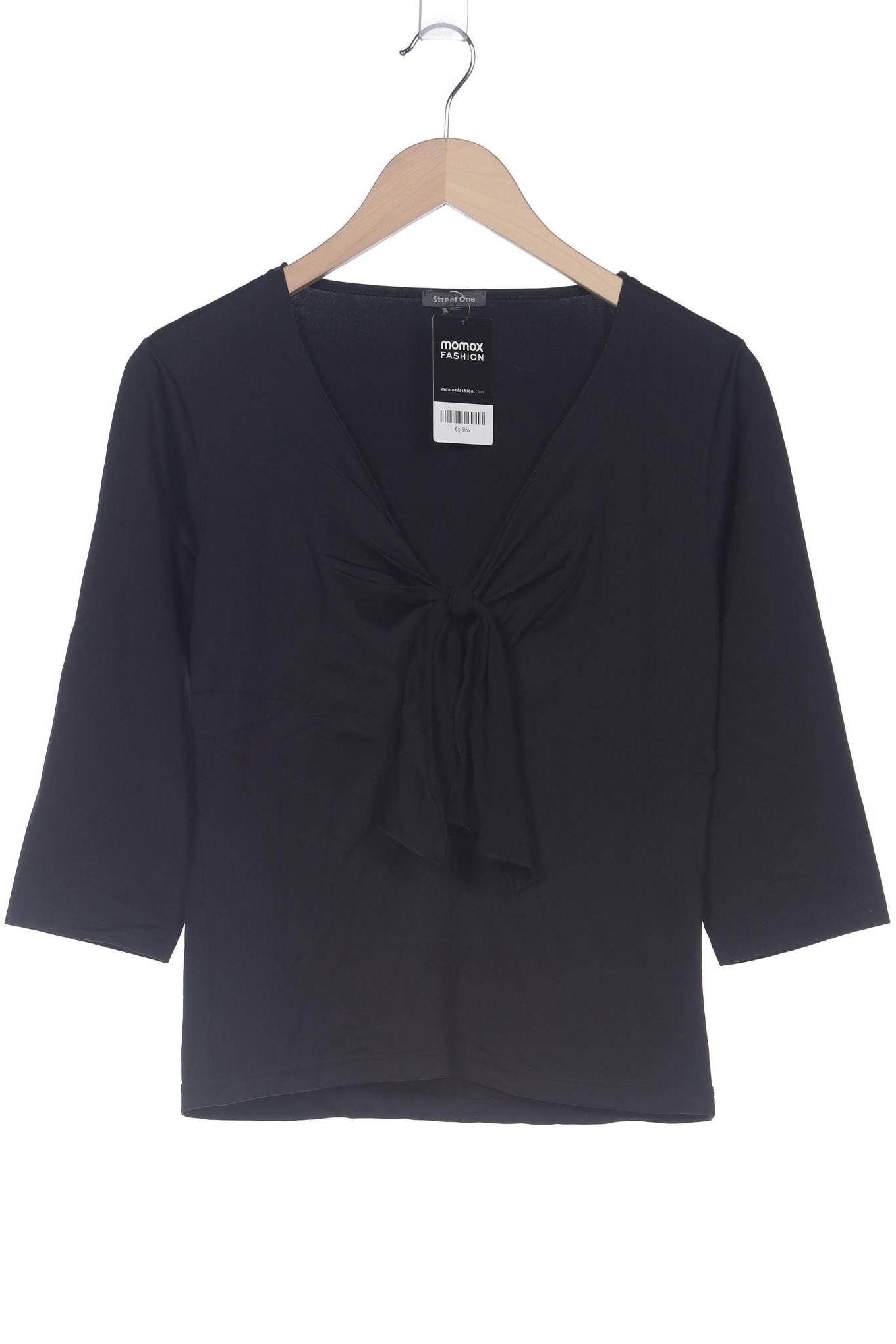

Street One Damen Langarmshirt, schwarz, Gr. 38