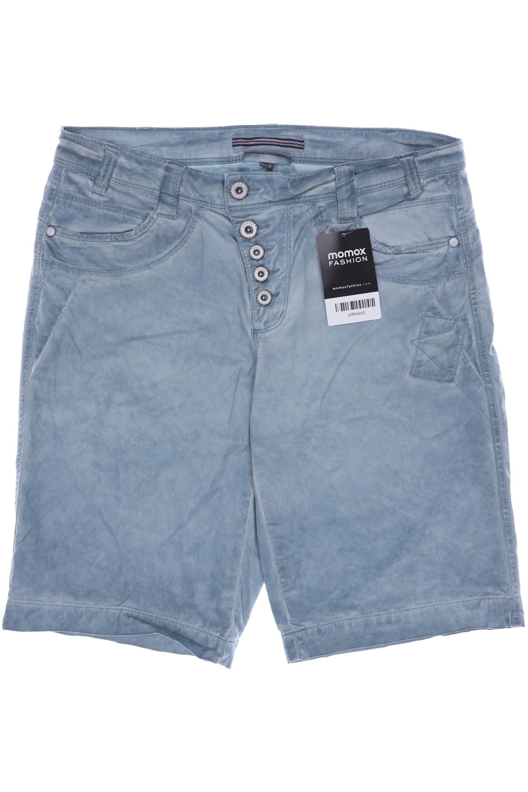 

Street One Damen Shorts, blau, Gr. 34