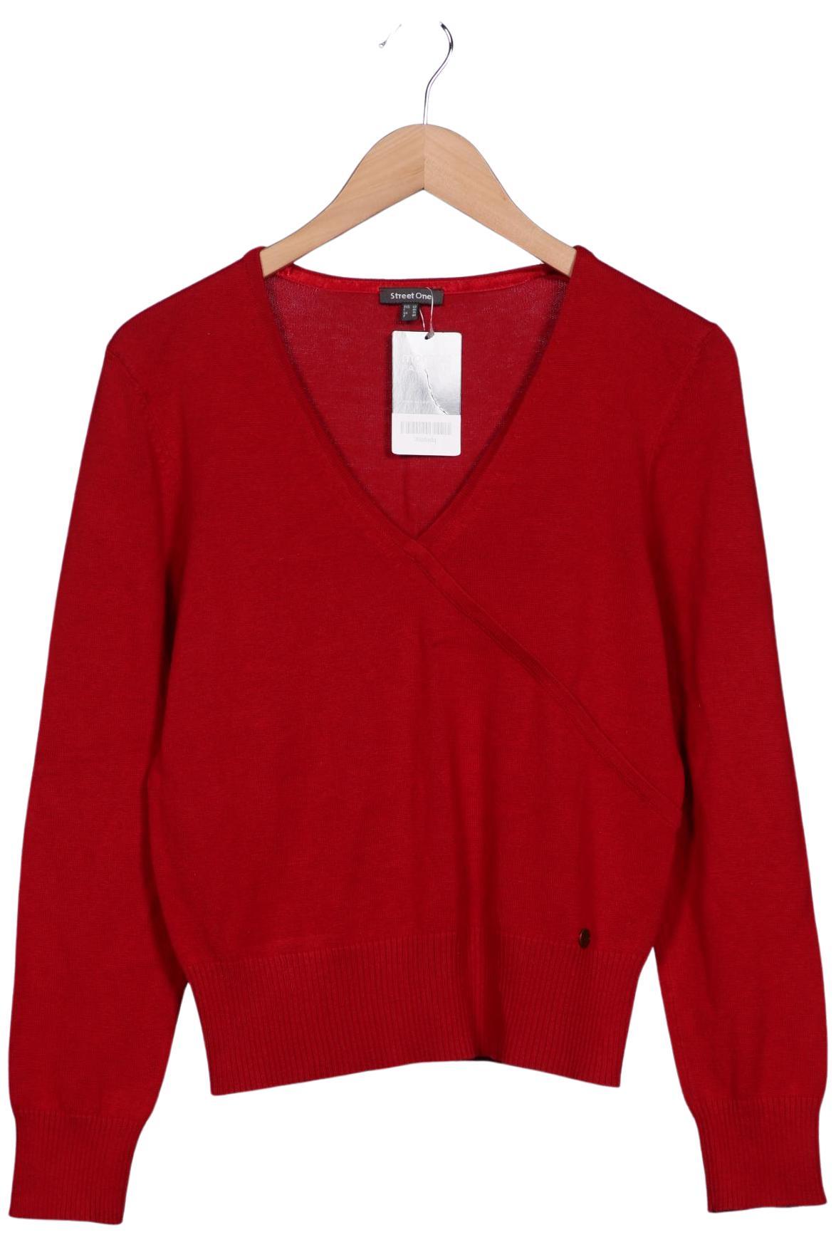 

Street One Damen Pullover, rot, Gr. 42