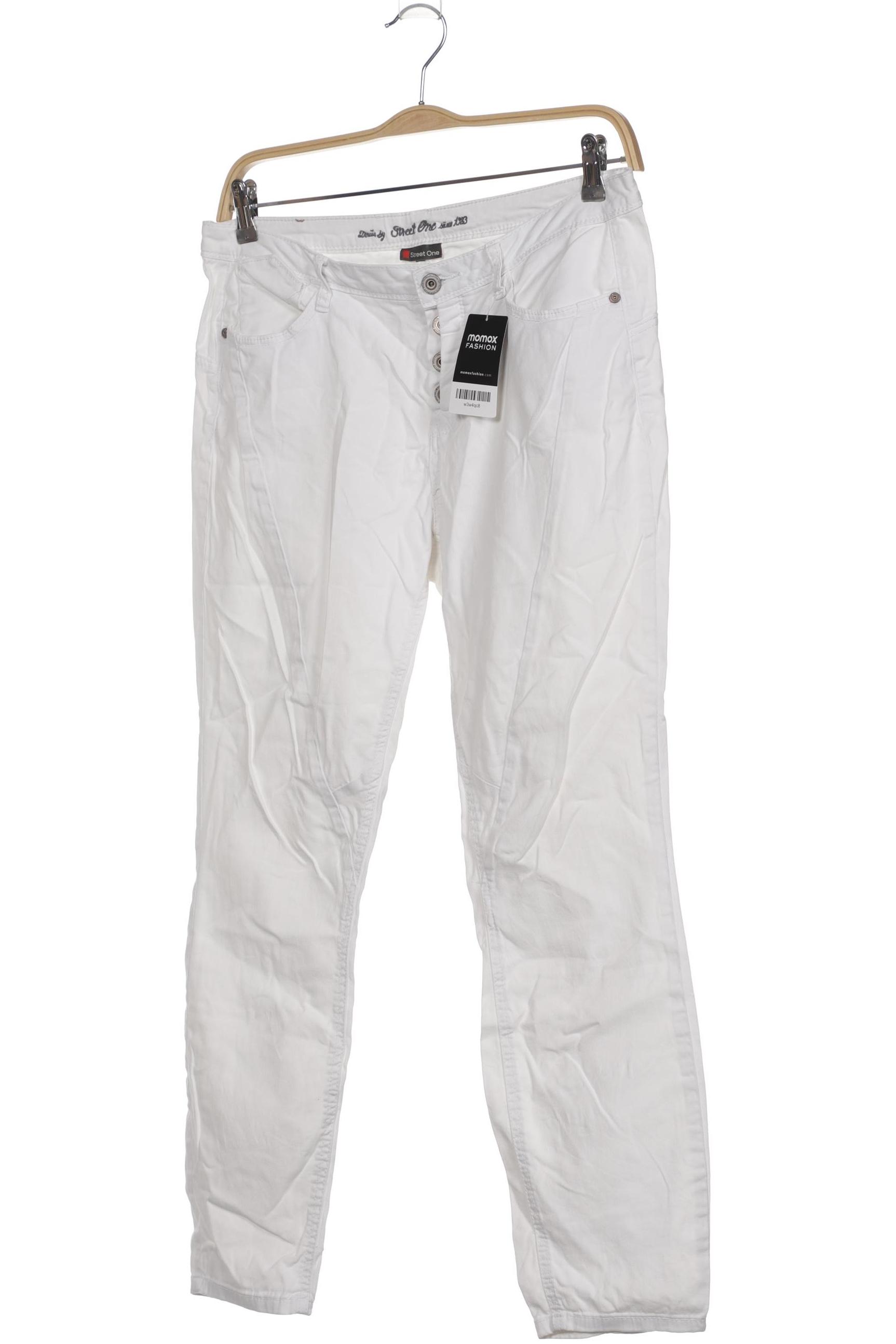 

Street One Damen Jeans, weiß, Gr. 29