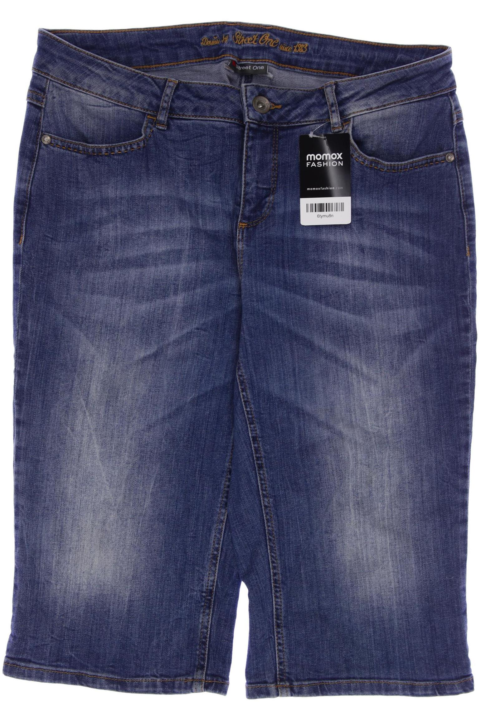 

Street One Damen Shorts, blau, Gr. 42