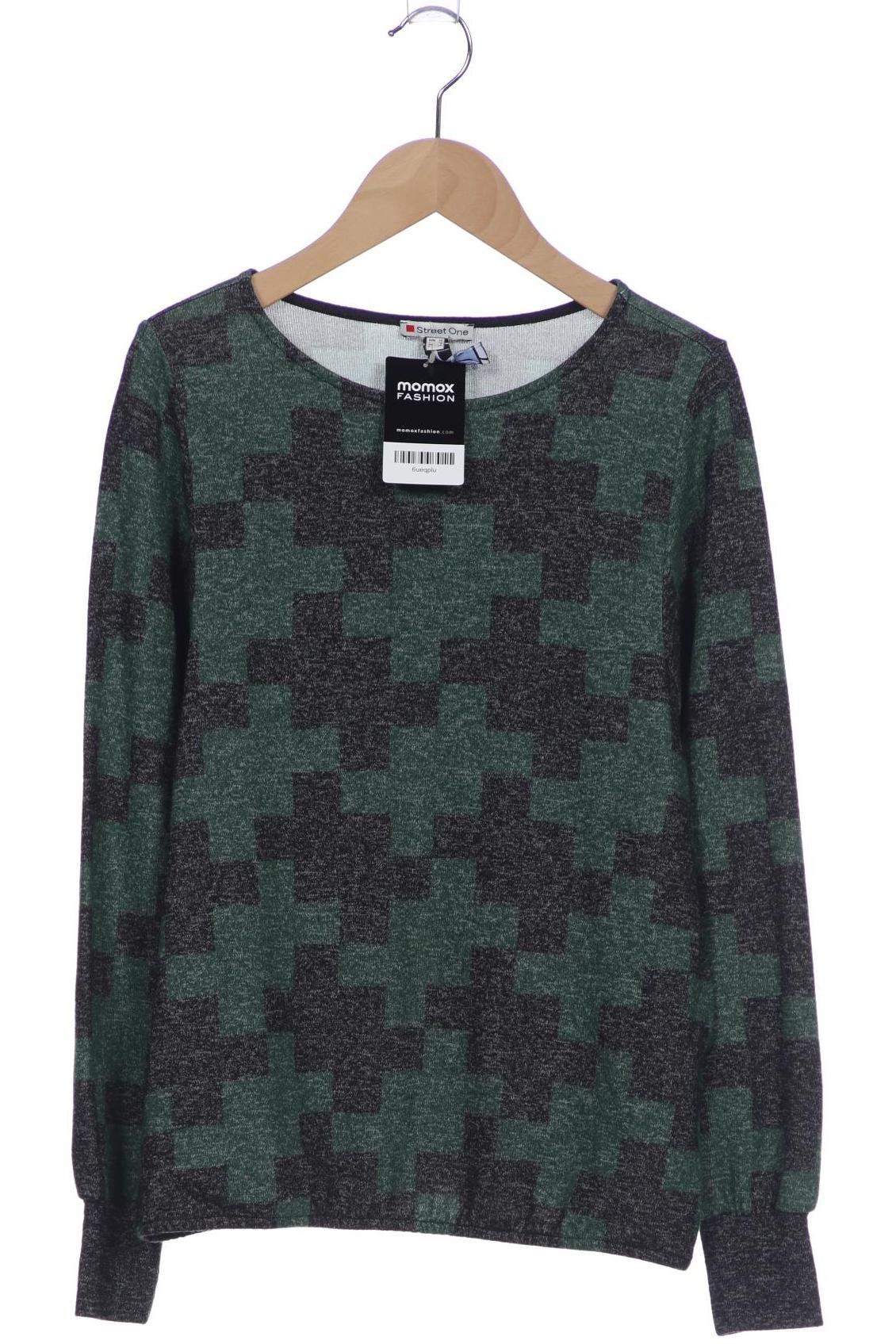 

Street One Damen Pullover, grün, Gr. 34