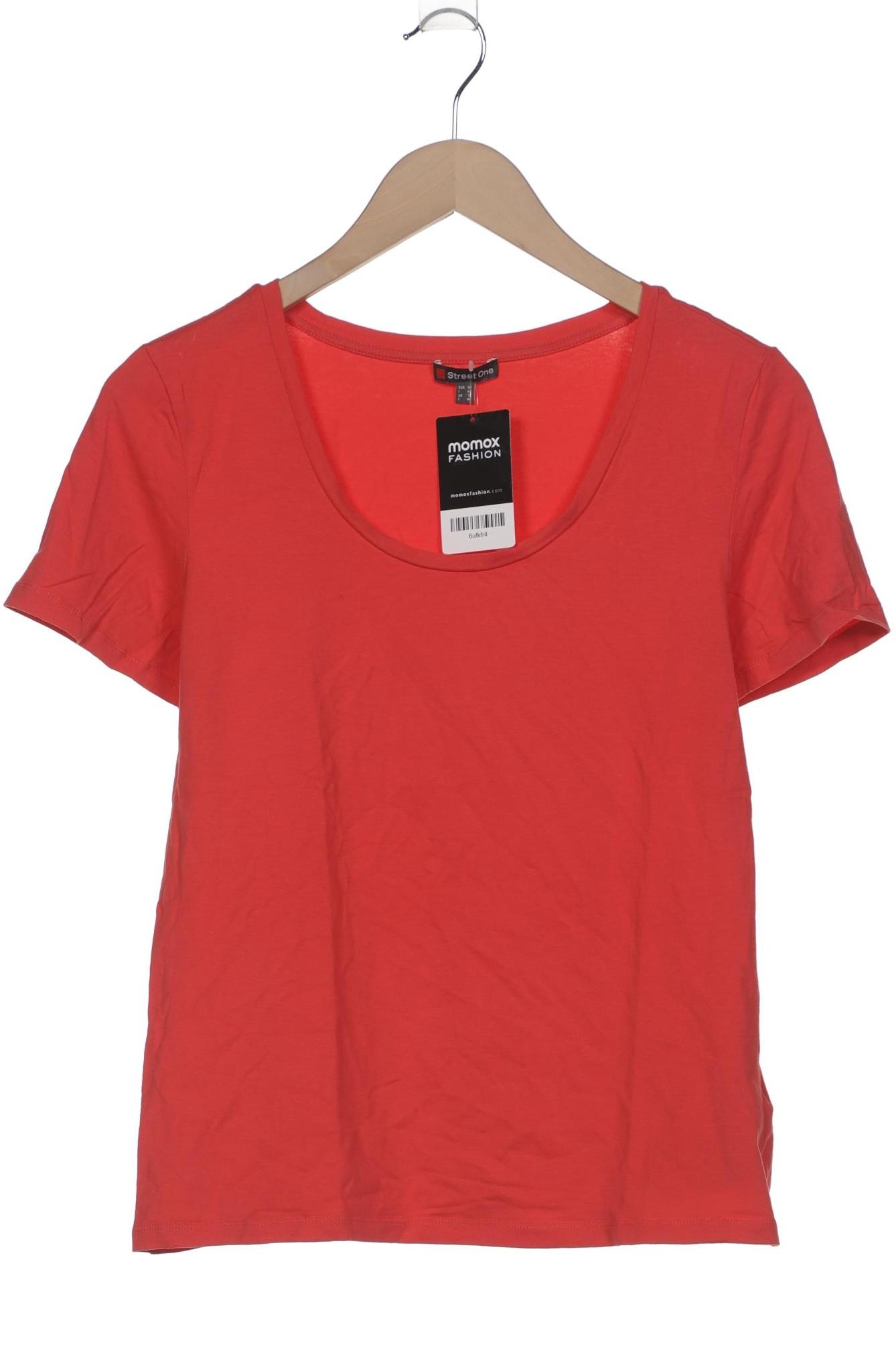 

Street One Damen T-Shirt, rot, Gr. 42