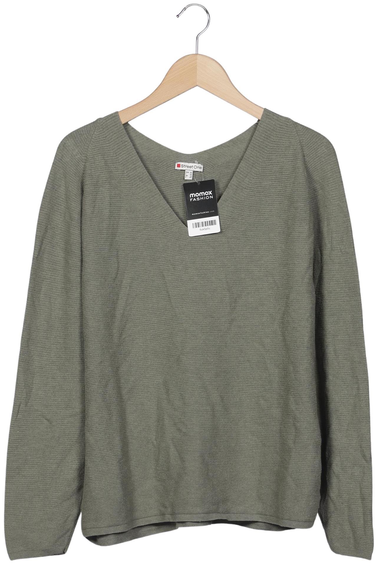 

Street One Damen Pullover, grün, Gr. 42