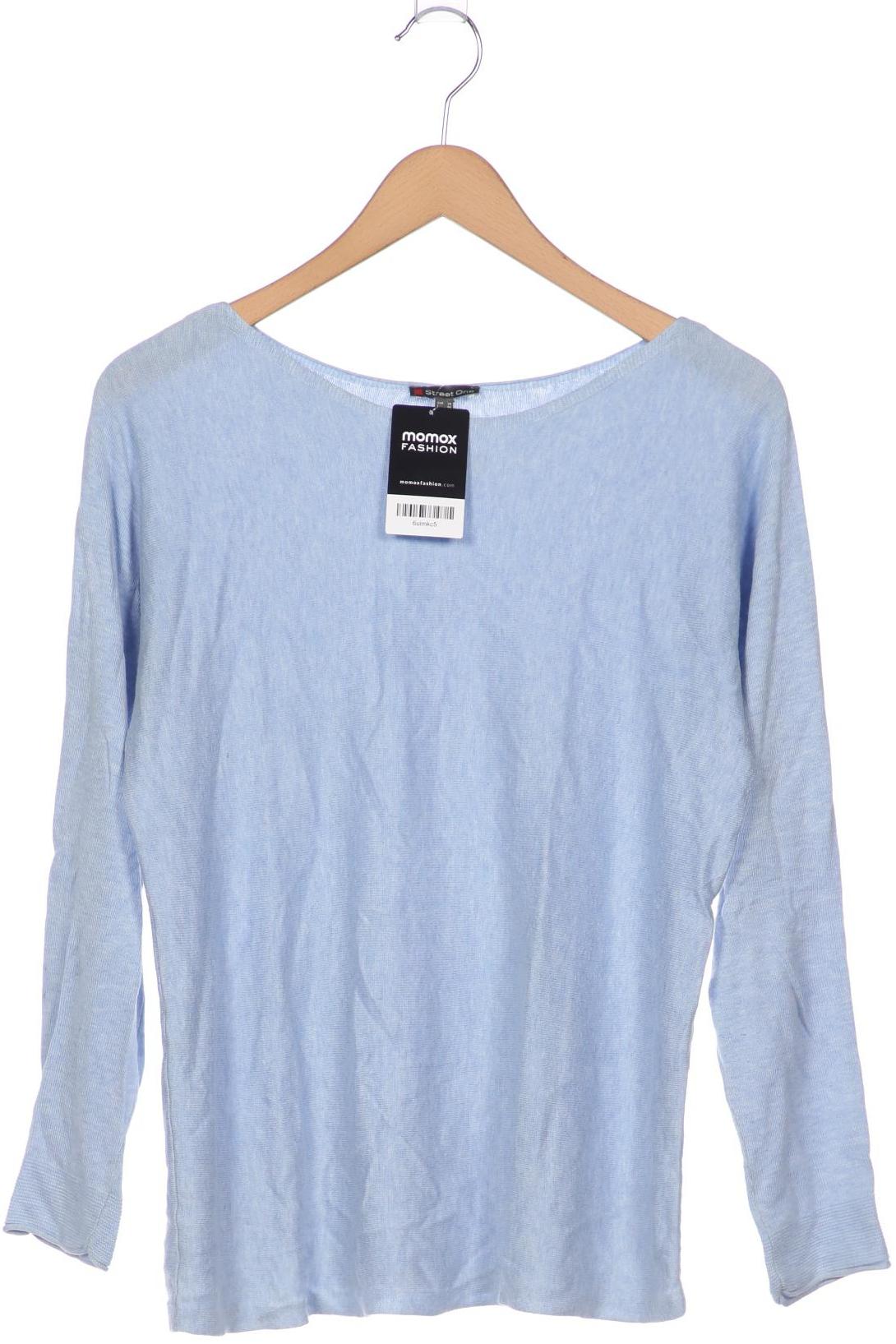 

Street One Damen Pullover, blau, Gr. 38