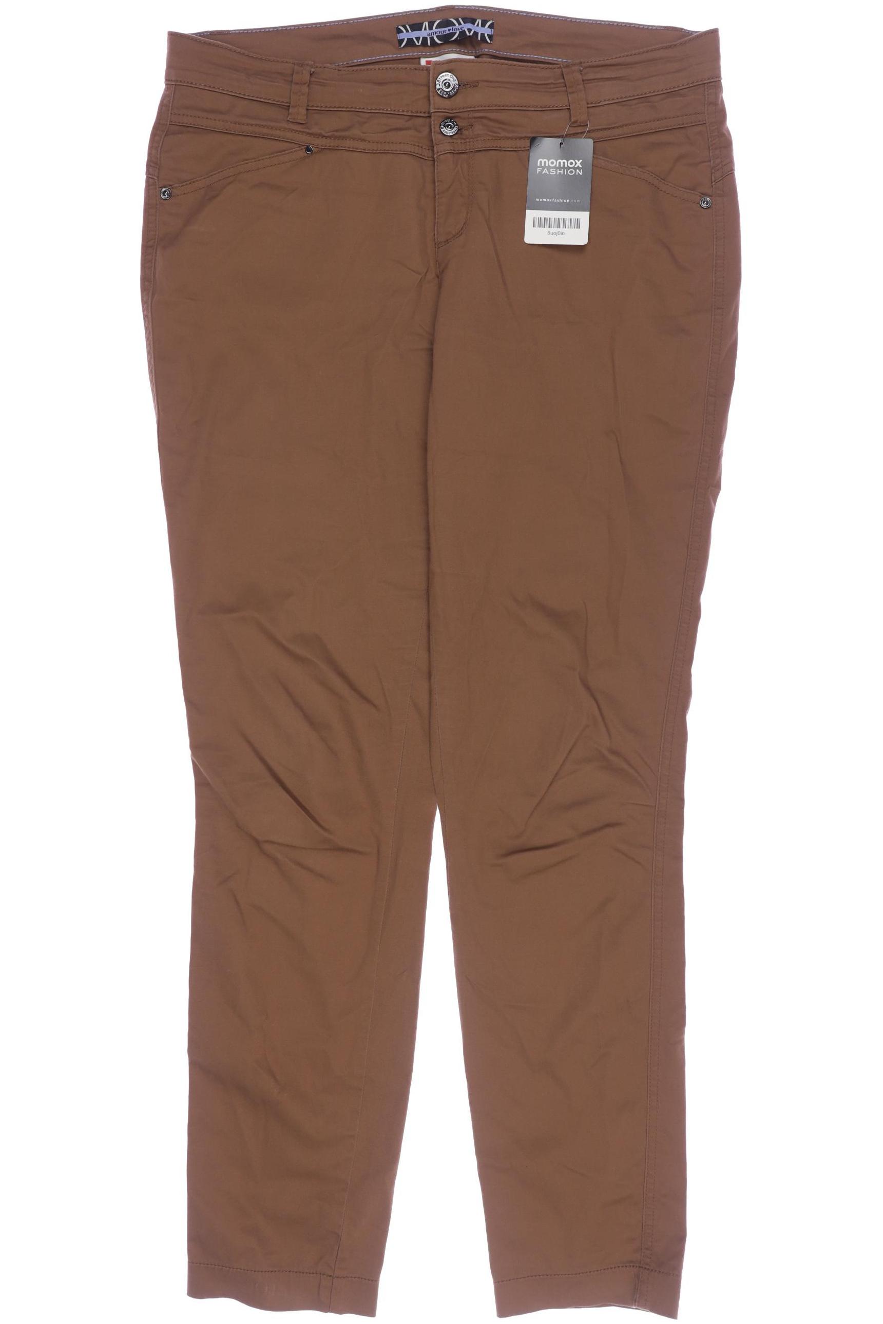 

Street One Damen Stoffhose, braun, Gr. 40