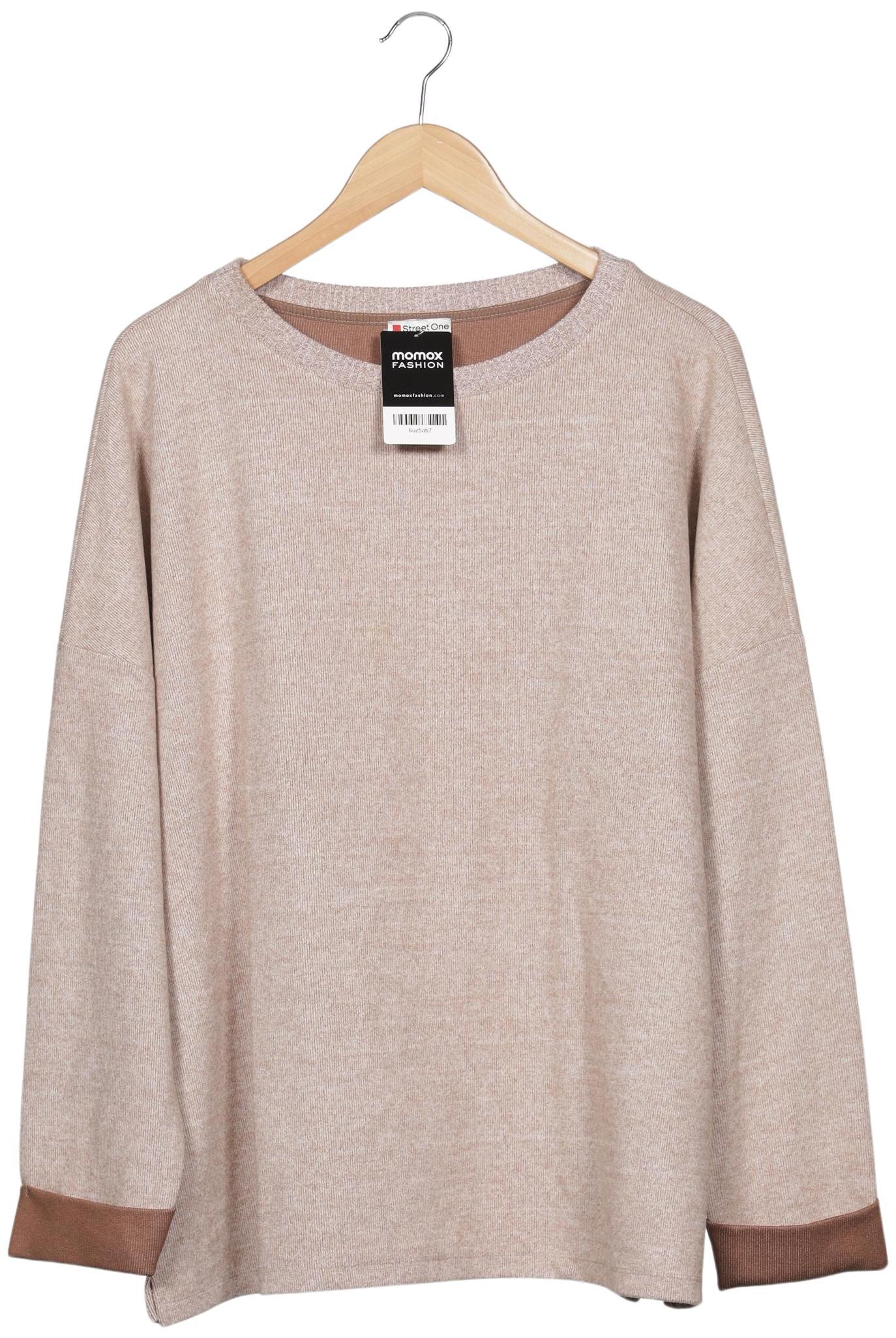 

Street One Damen Pullover, beige, Gr. 48
