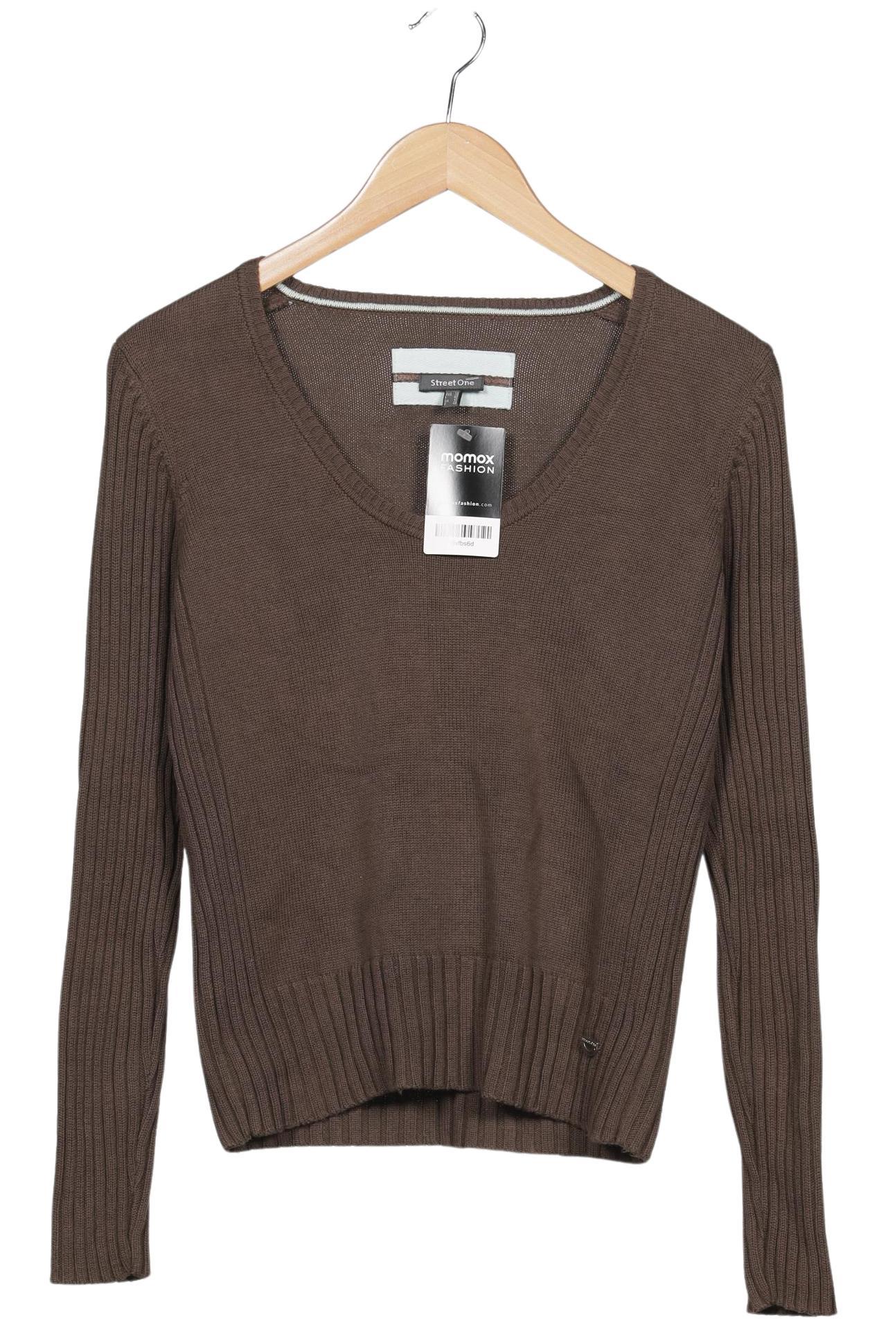 

Street One Damen Pullover, braun, Gr. 38